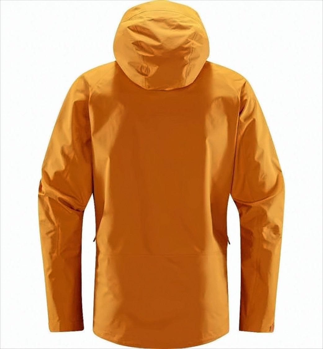 Water-Resistant Casual Jacket with Adjustable Hood