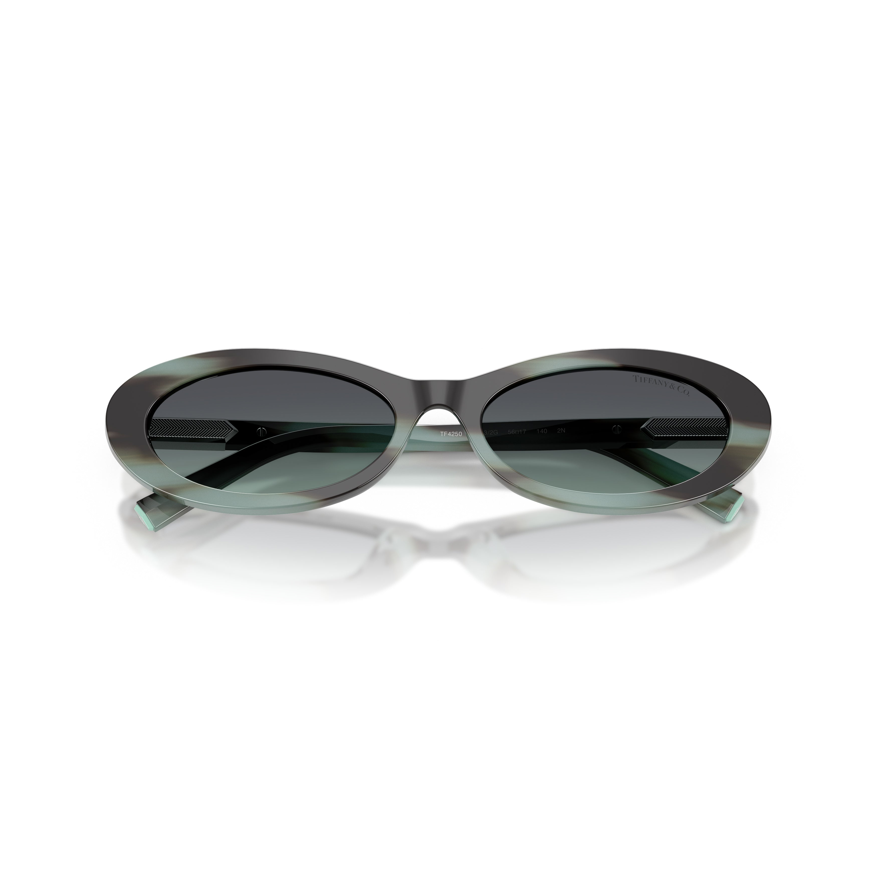 0tf4250 Acetate Oval Sunglasses