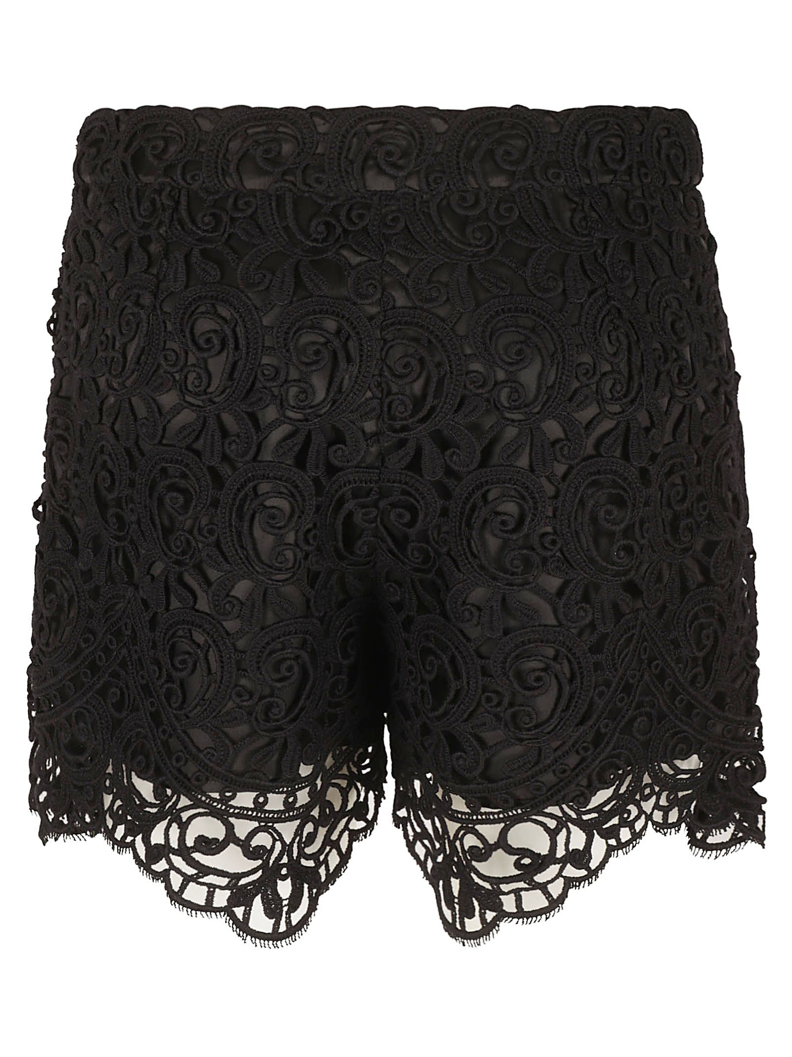 Tailored Black Shorts With Classic Design