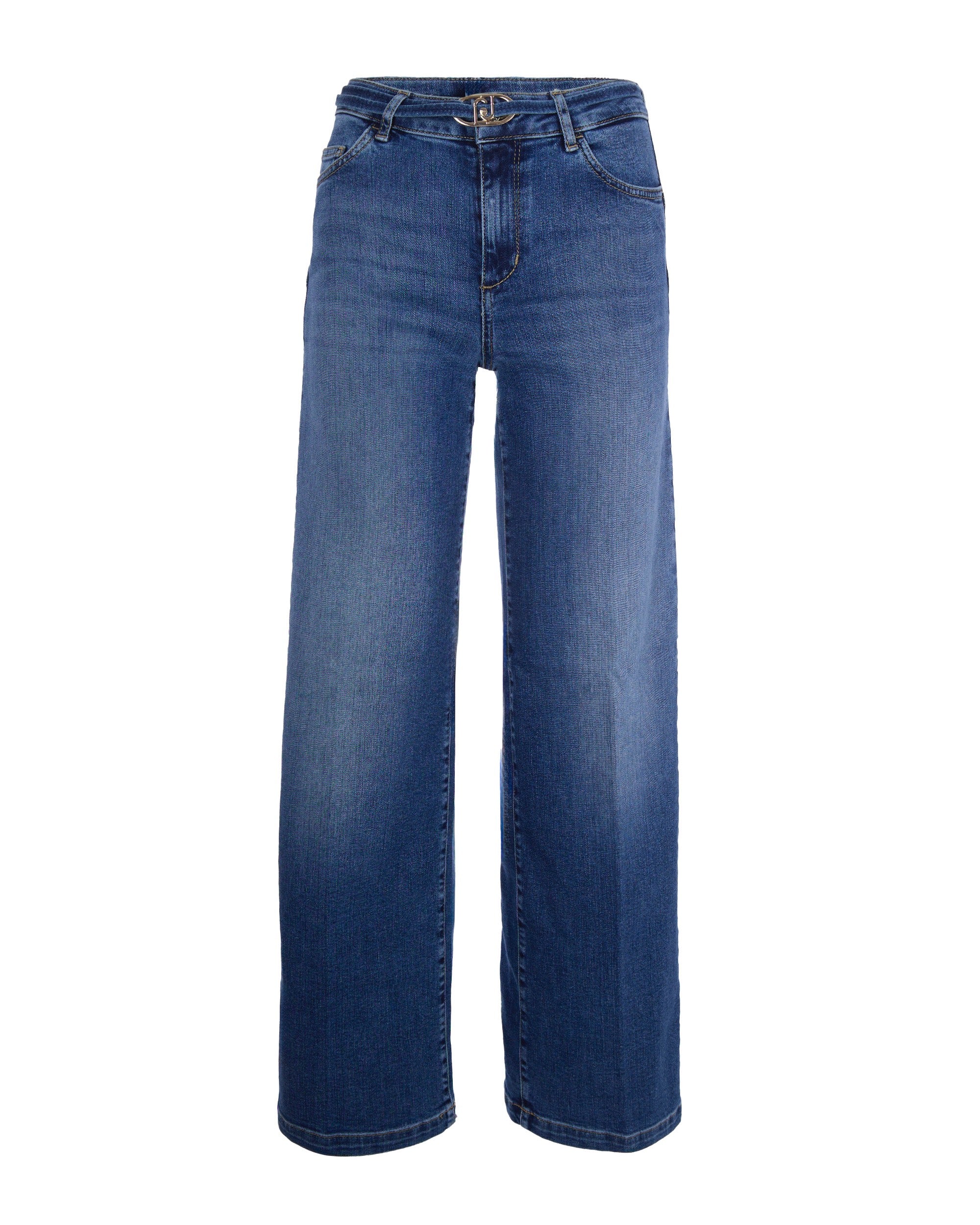 Medium Blue Flare Jeans