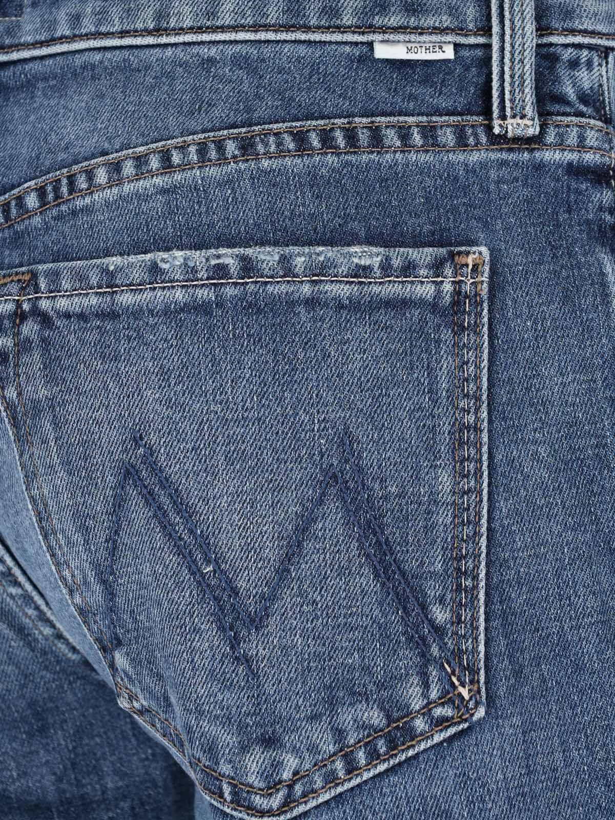 Straight Jeans In Stretch Cotton Denim
