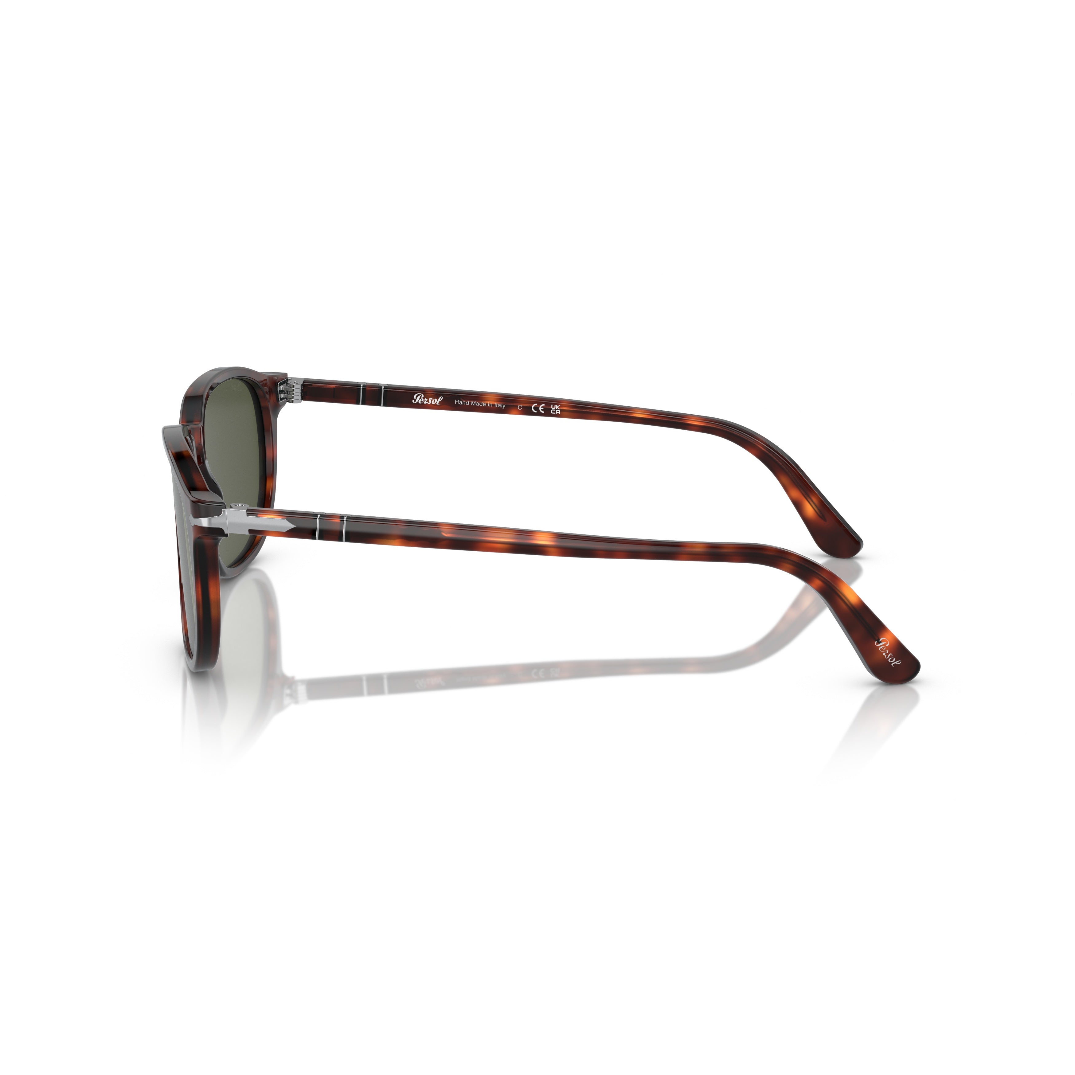 0po3019s Rounded Rectangular Tortoiseshell Acetate Sunglasses