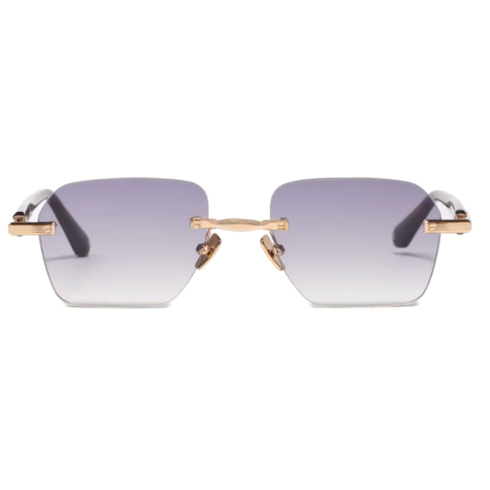 Dwayne Rimless Sunglasses with Rectangular Gradient Lenses