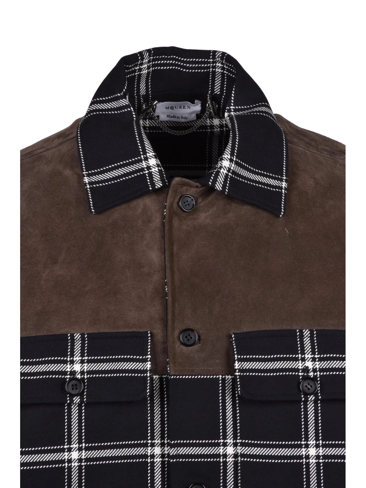 Shirt Jacket - Black/White