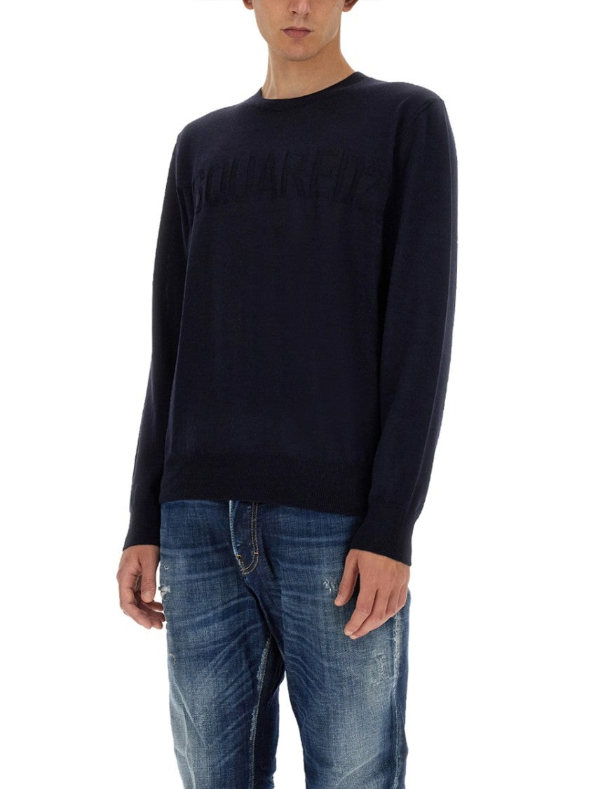 Black Wool Jersey