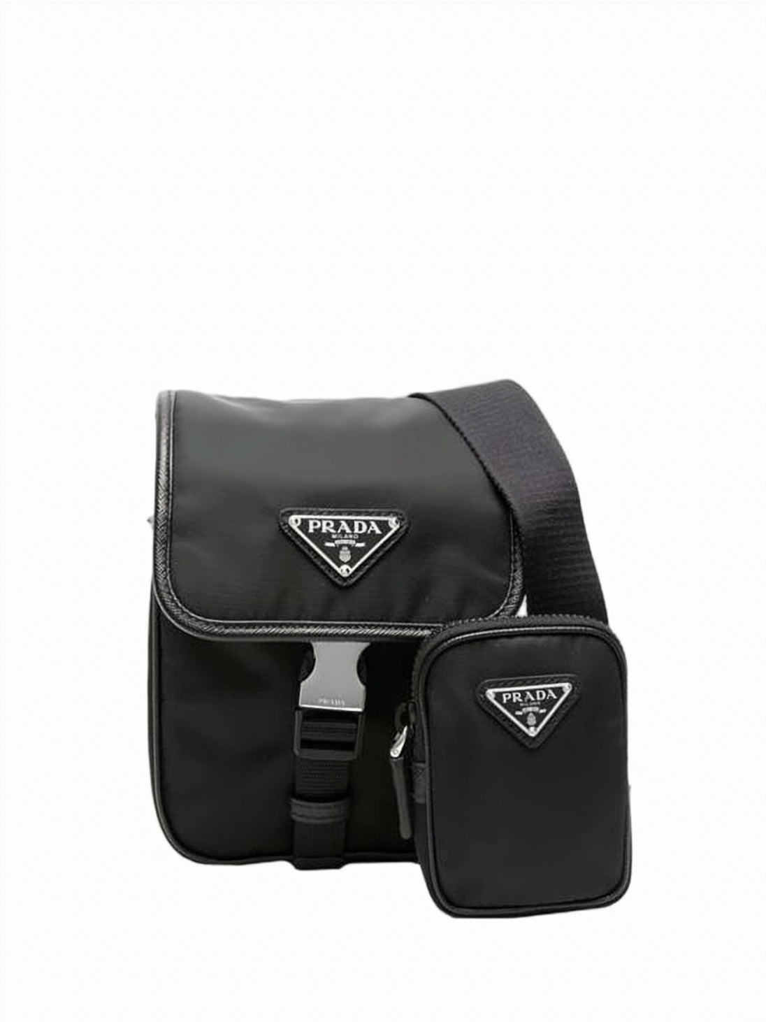 Rectangular Black Crossbody Bag