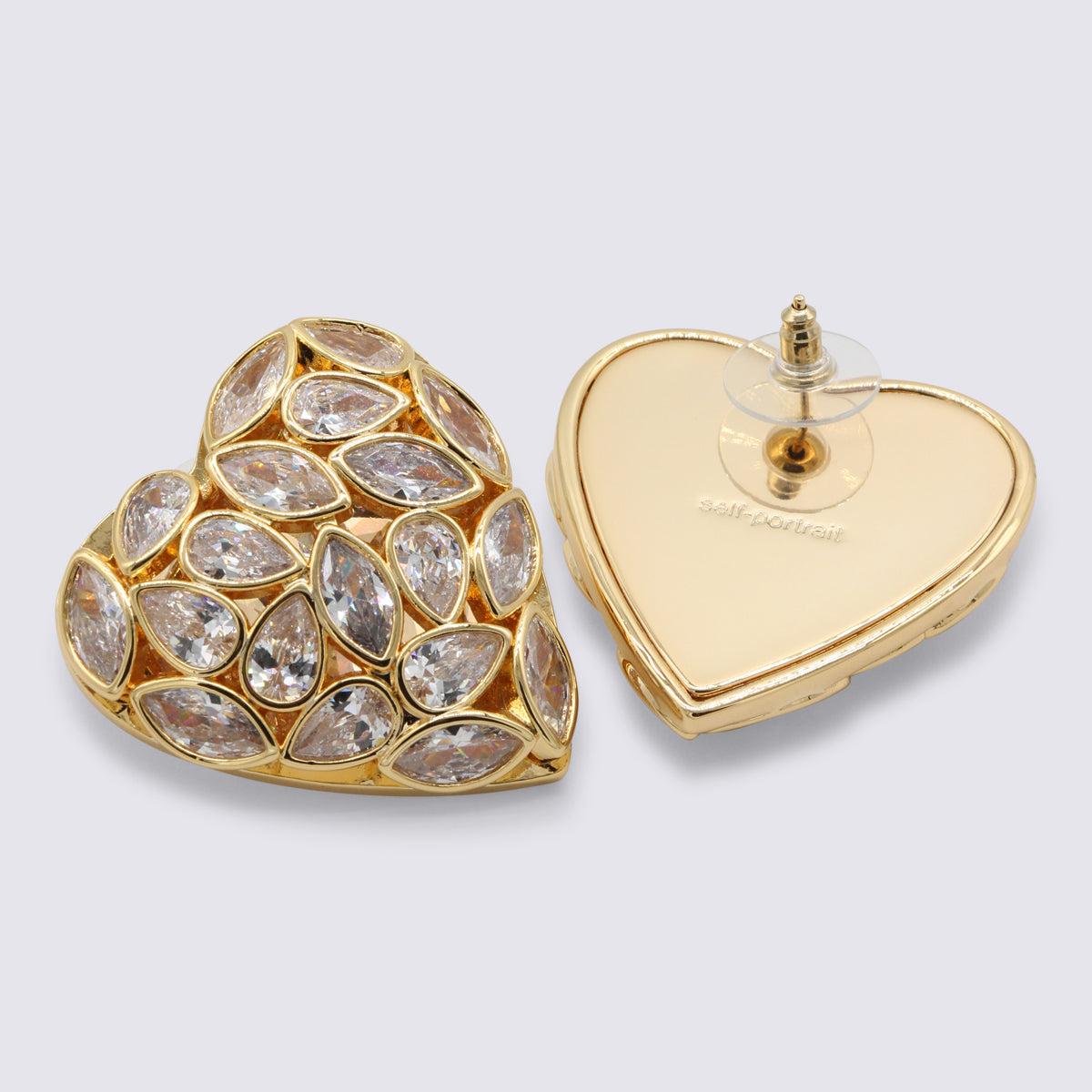 Gold Crystal Earrings