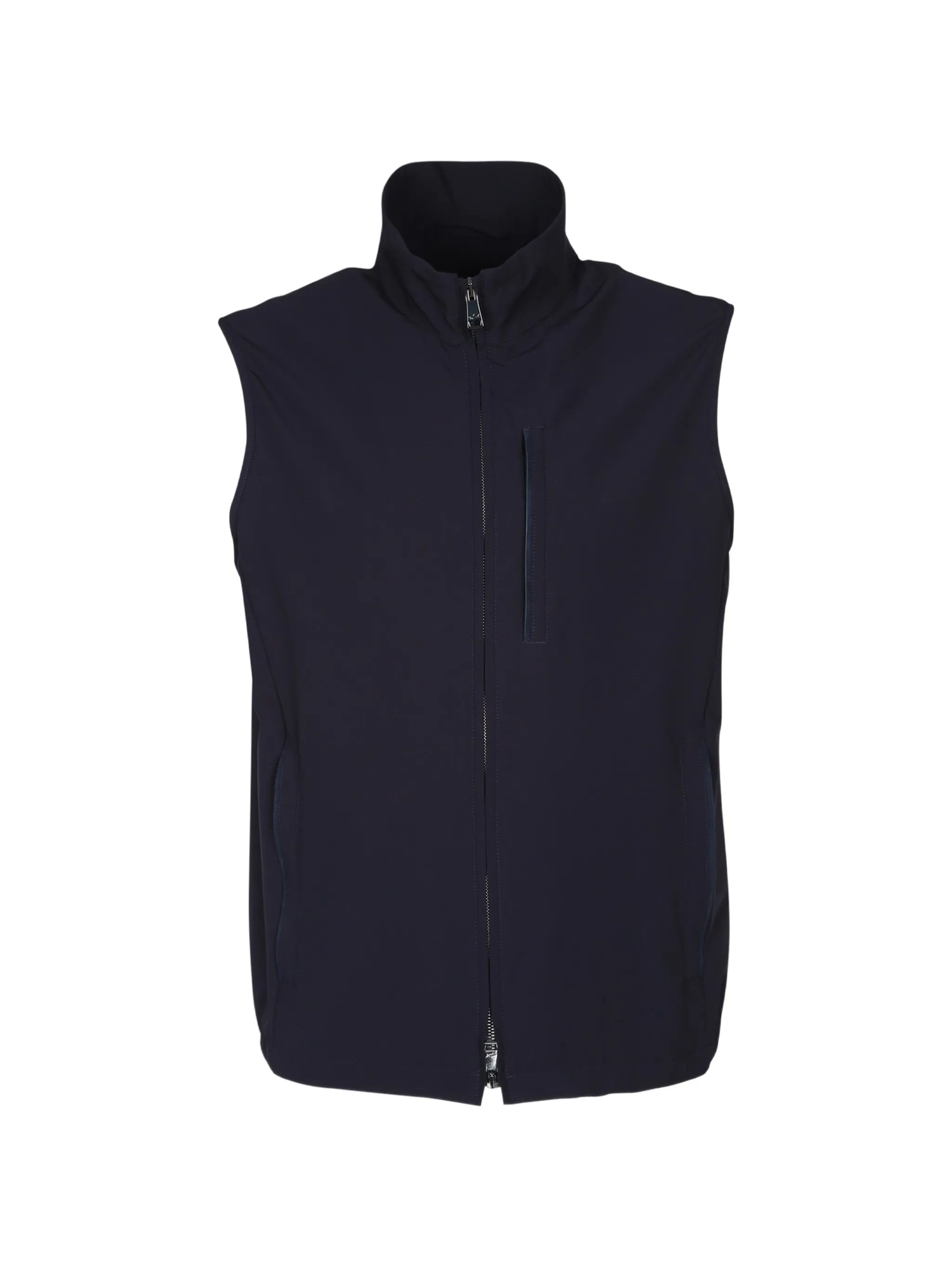 Black Gilet Dynamic Stretch Polyester Vest