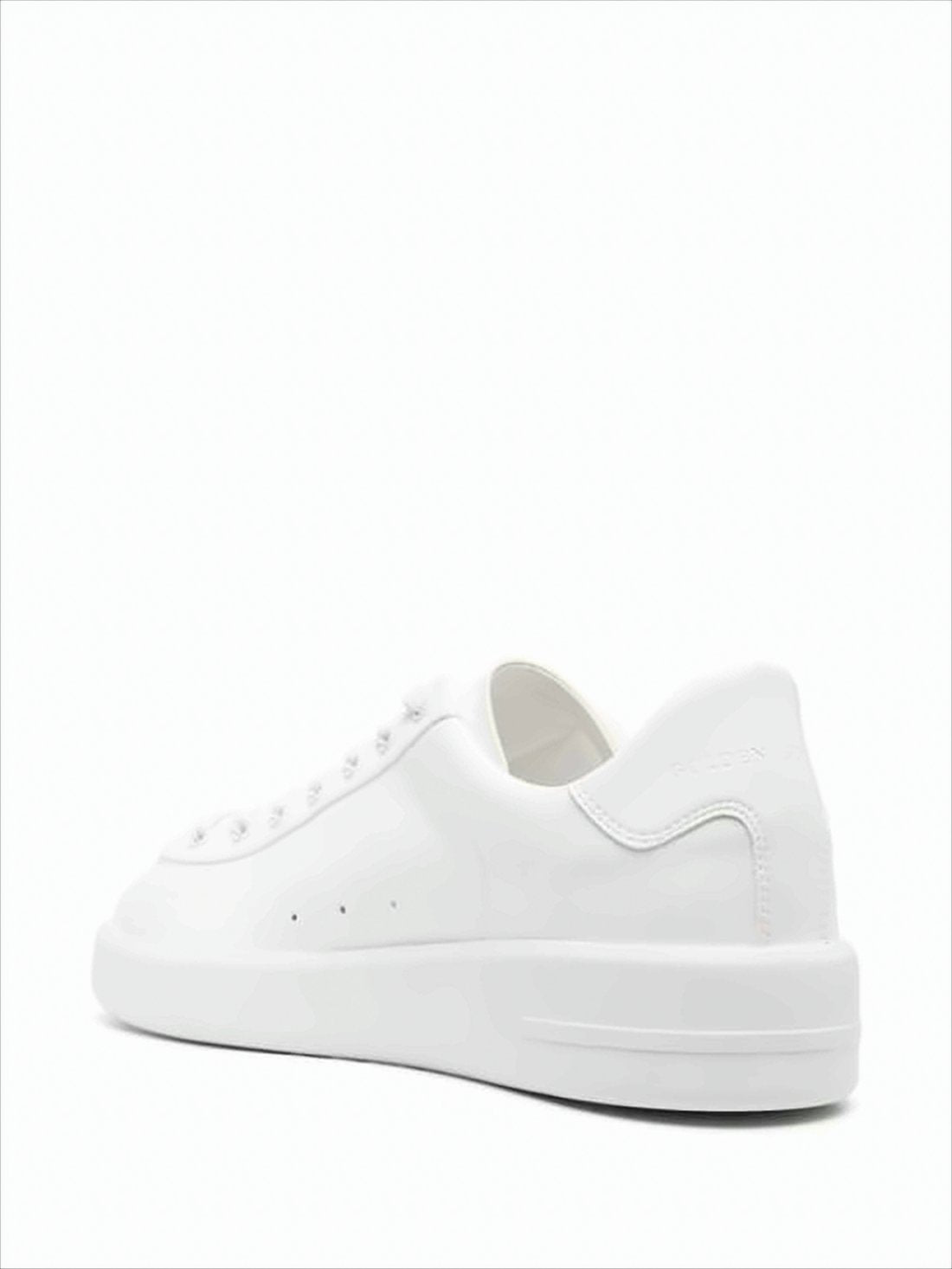 Minimalist White Sneakers with Subtle Star Detail