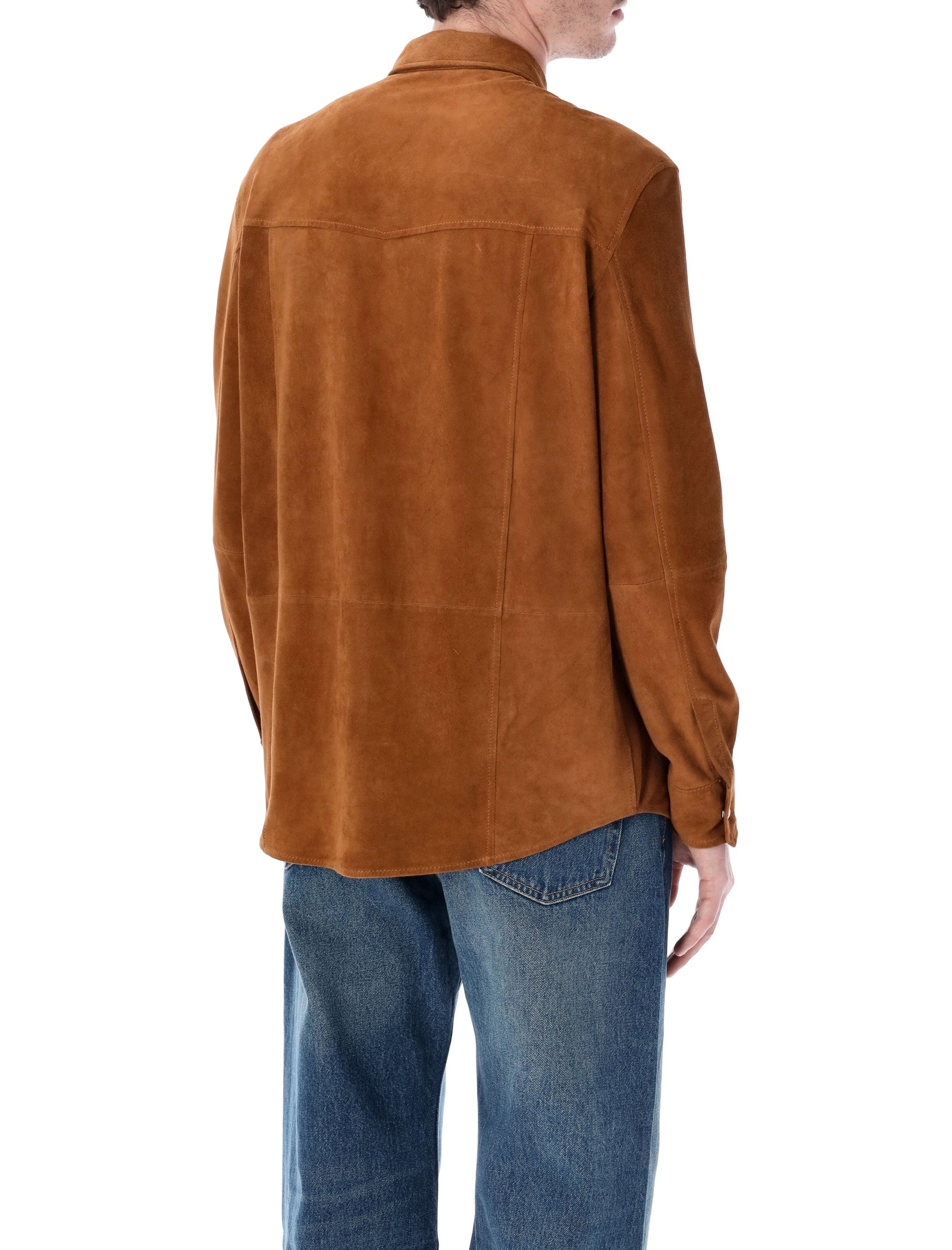 Sword 6.6.44 Suede Texan Shirt
