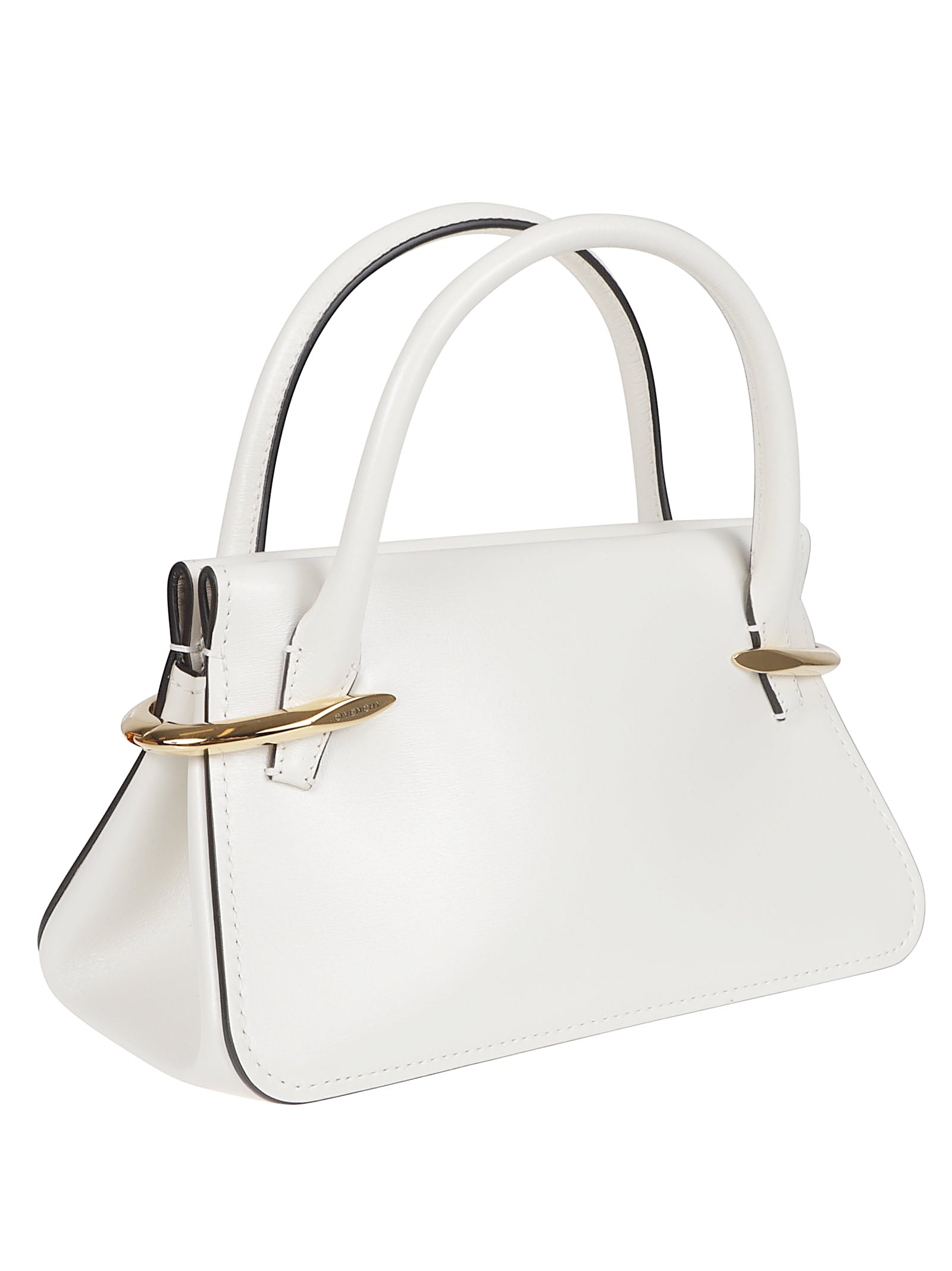 Mini Leather Bag With Textured Finish