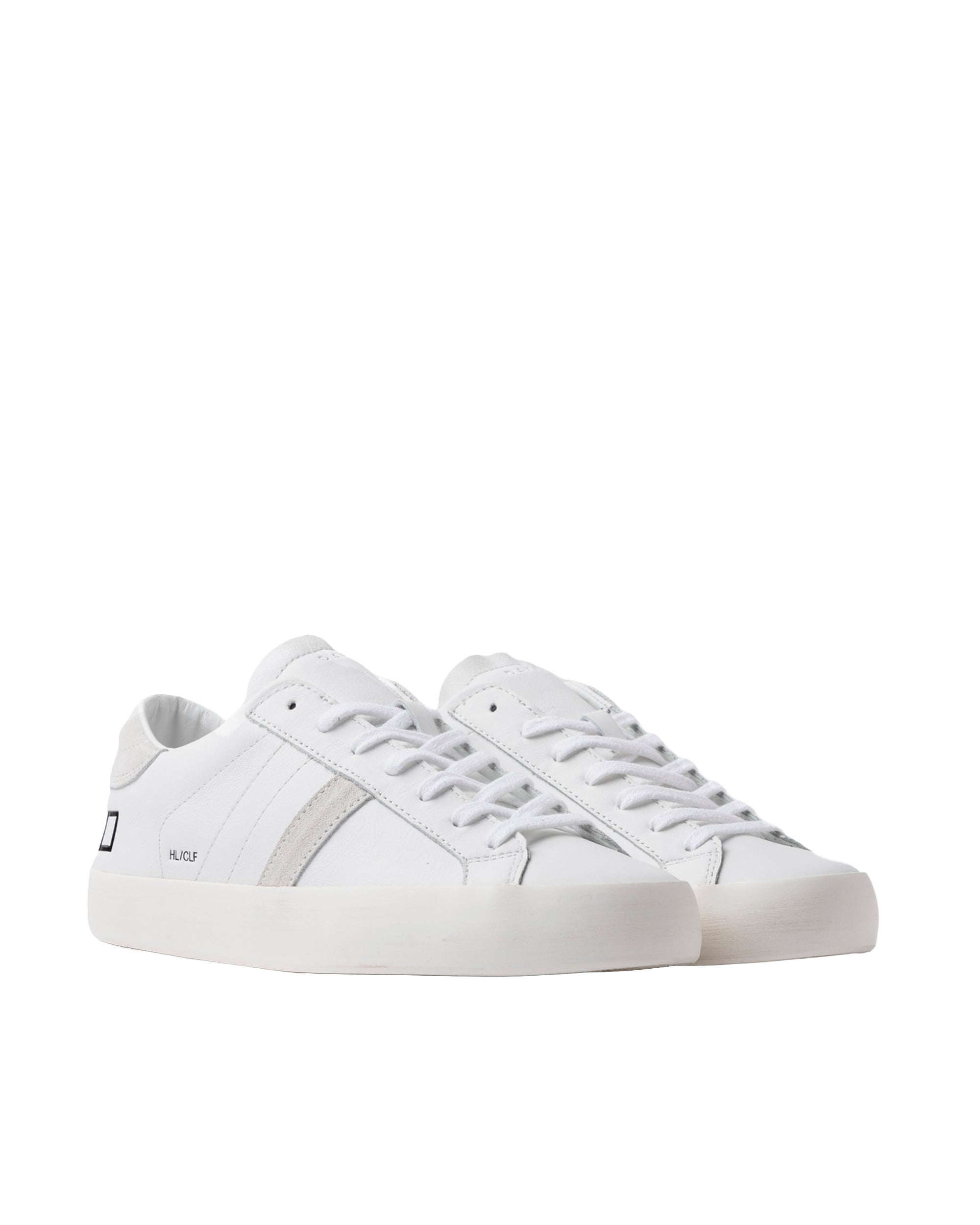 Hill Low Calf White Sneakers