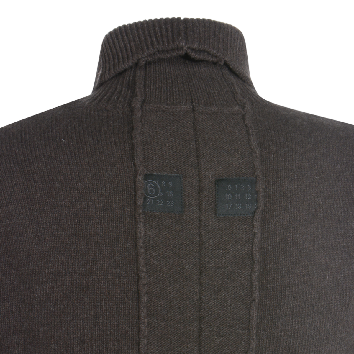 Knee-Length Fitted Dress with Ribbed Texture