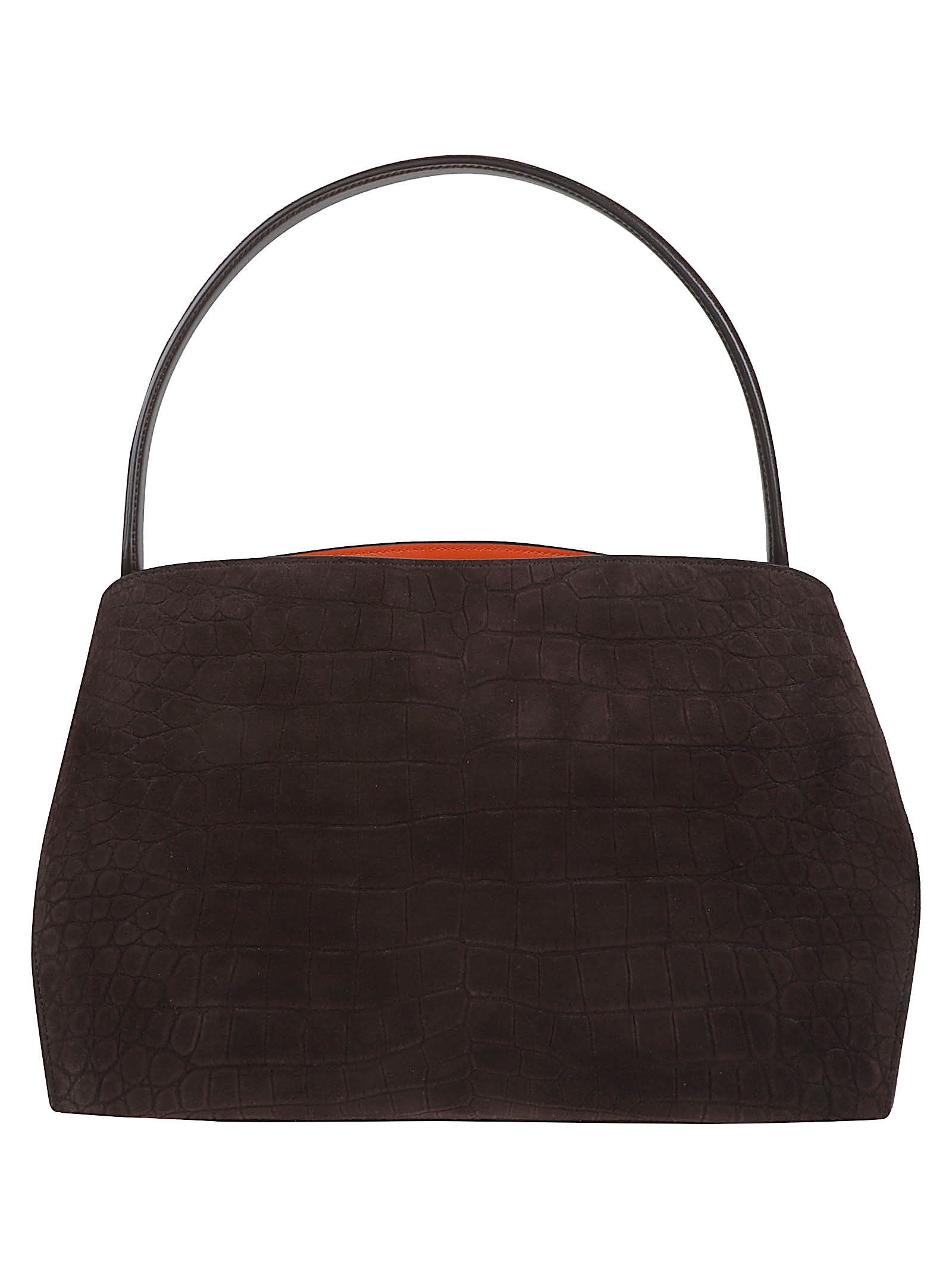 Structured Handbag in Premium Textured Leather