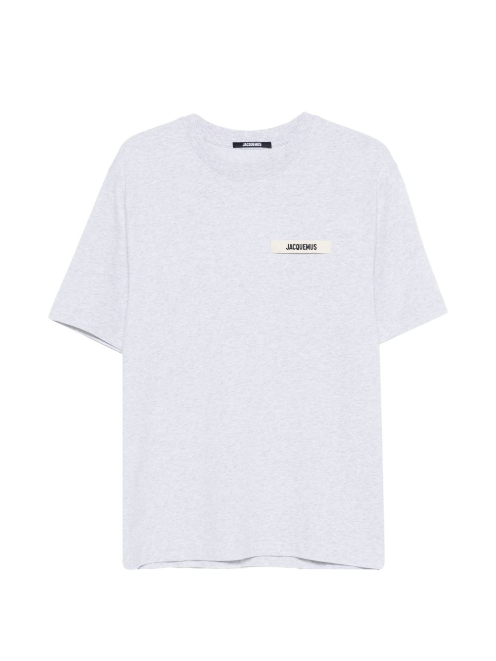 Luźny szary T-shirt