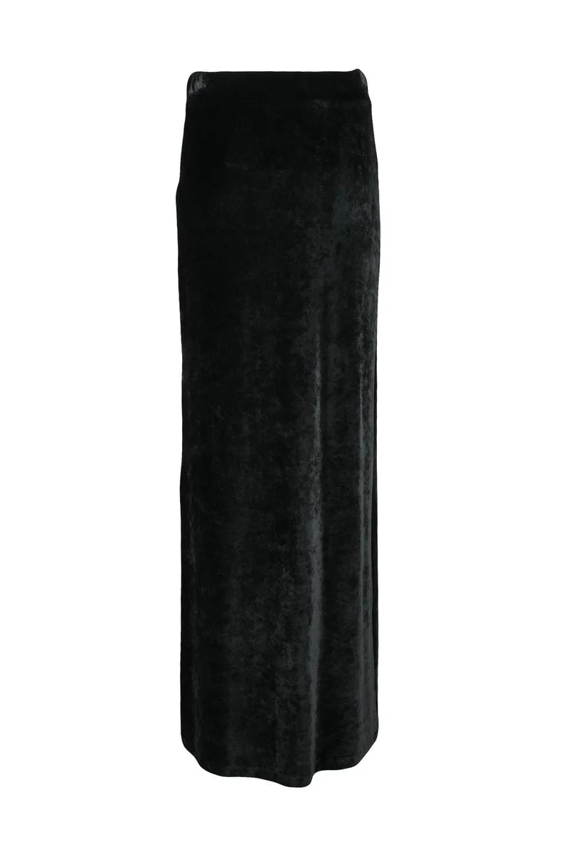 Velvet Skirt - Black