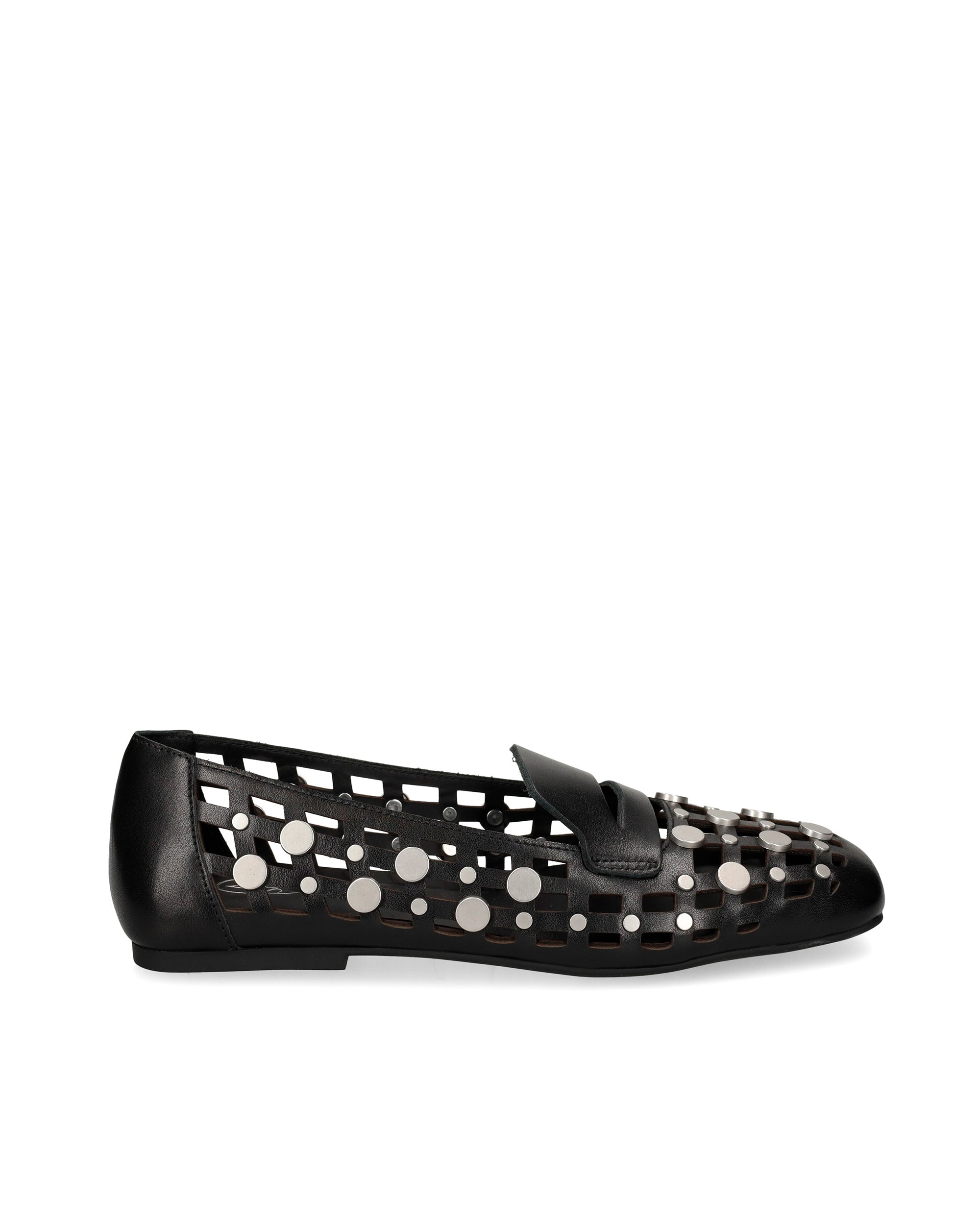Bali Mustang Black Loafers