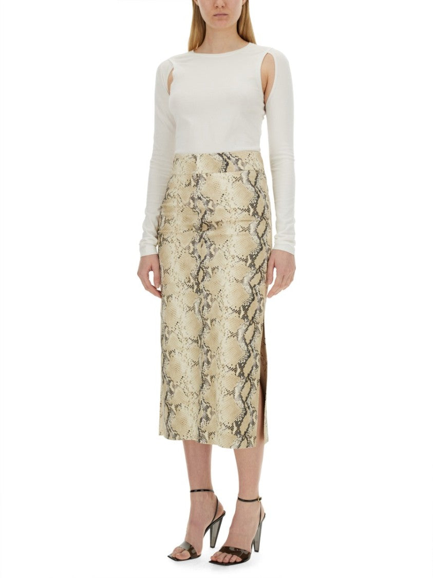 Long-Sleeved Cut-Out Top With Edgy Silhouette