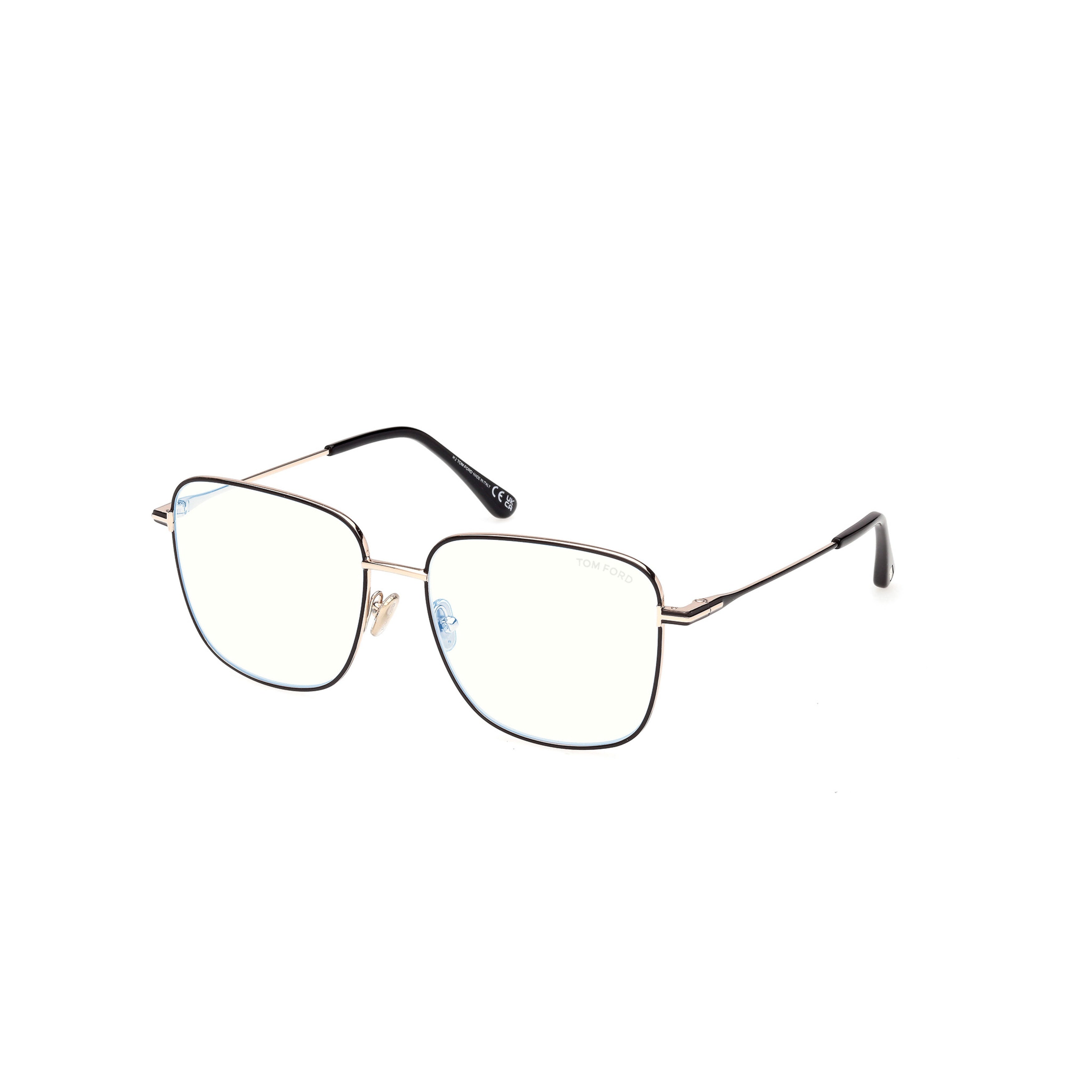 Ft6136-B Thin Metal Frame Sunglasses