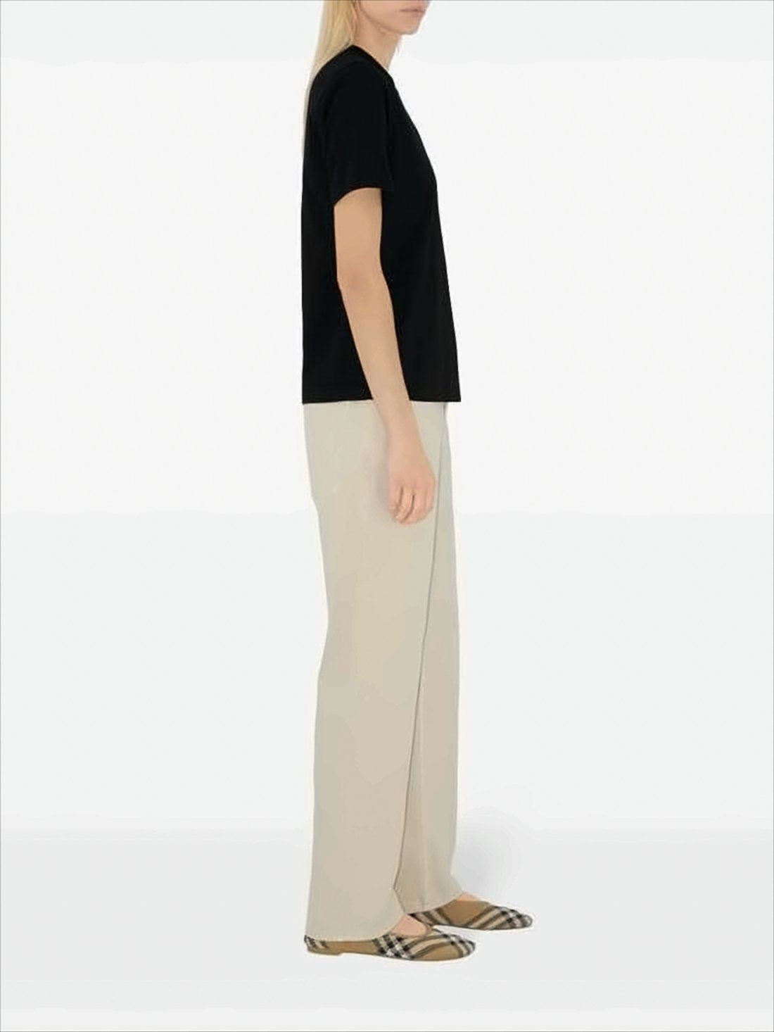 Black Cotton T-Shirt