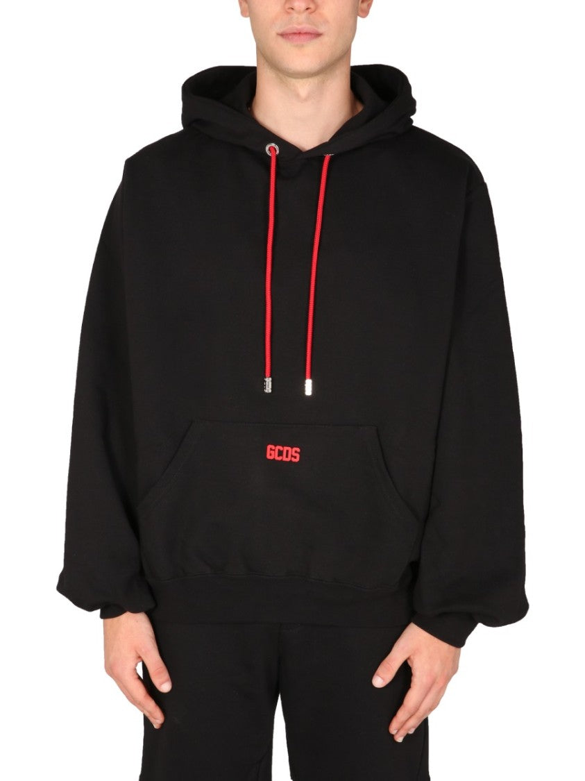 Relaxed Fit Black Hoodie
