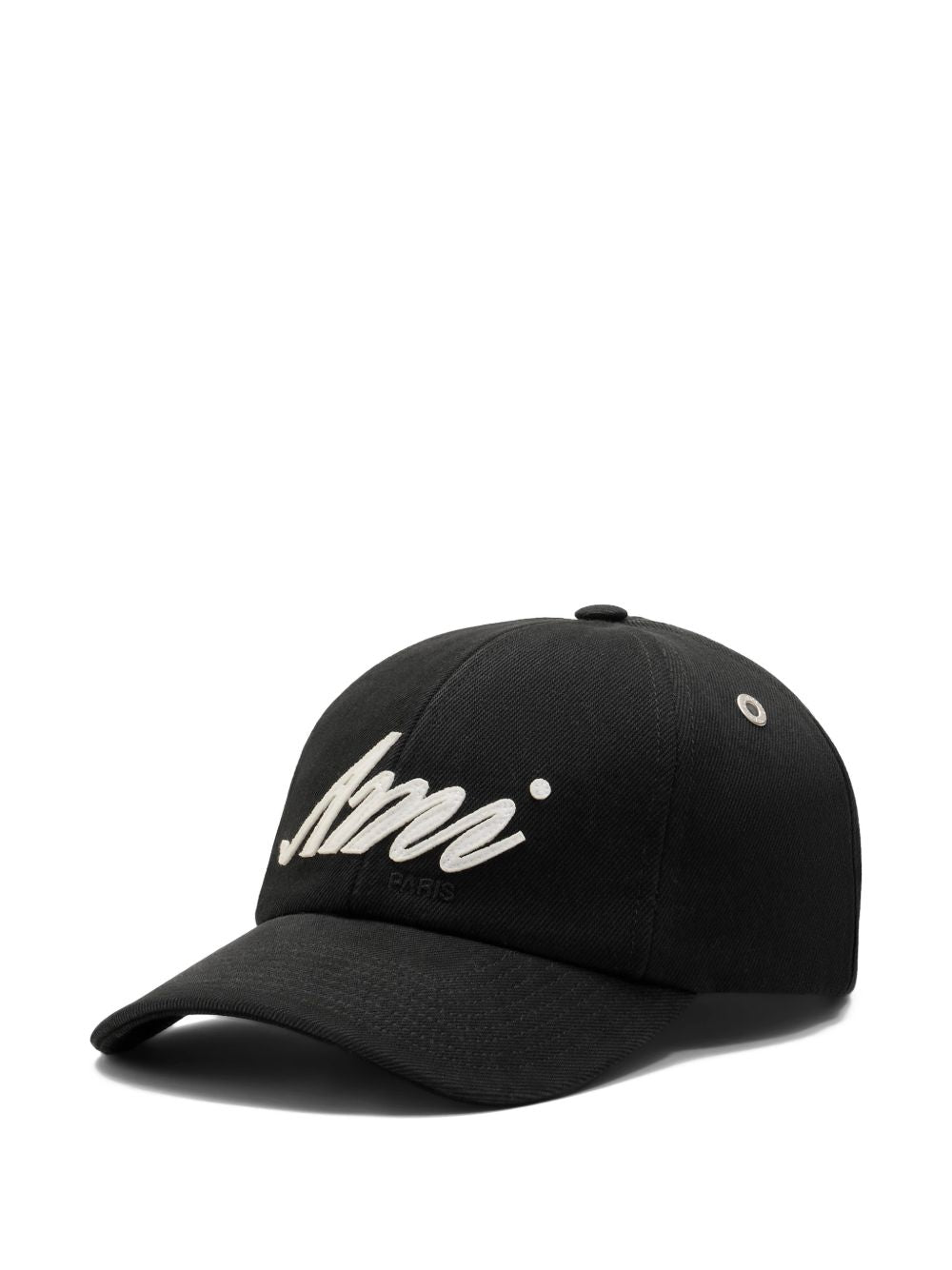 Felt Baseball Cap with Signature Embroidery