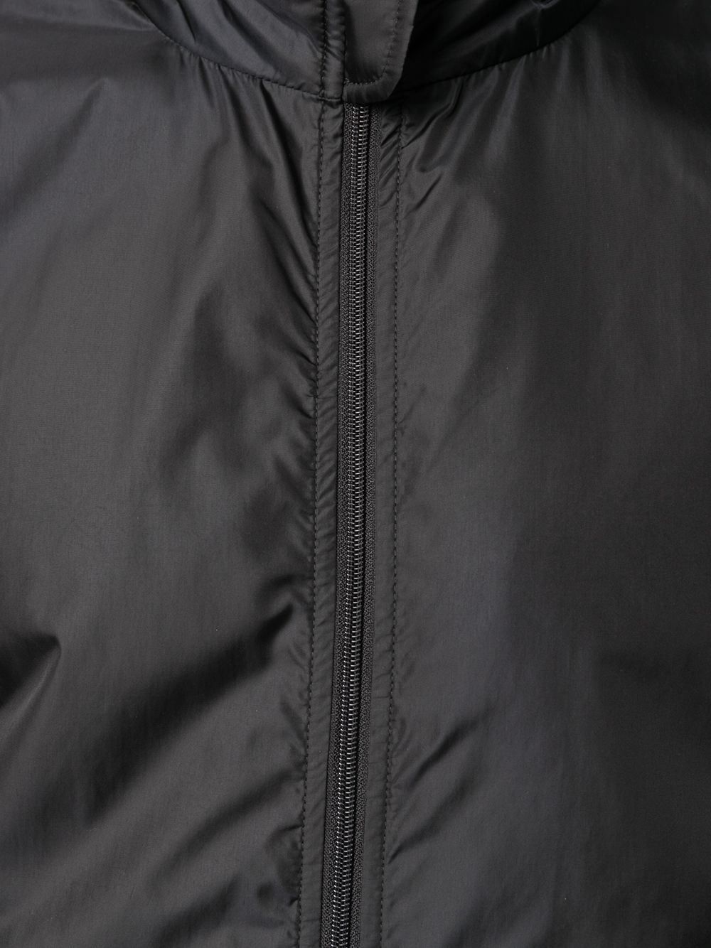 Sleek Sleeveless Jacket With High Collar