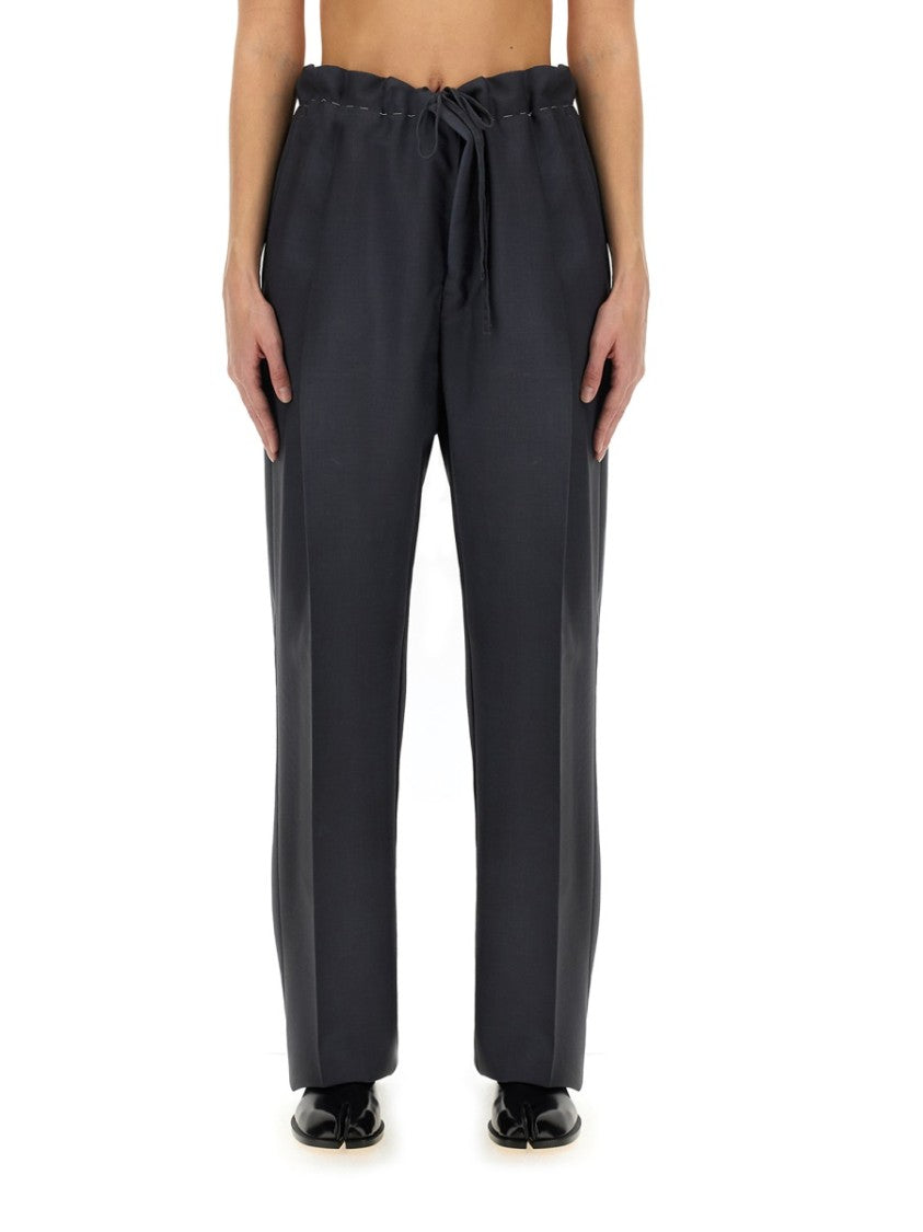 Wool And Mohair Pants