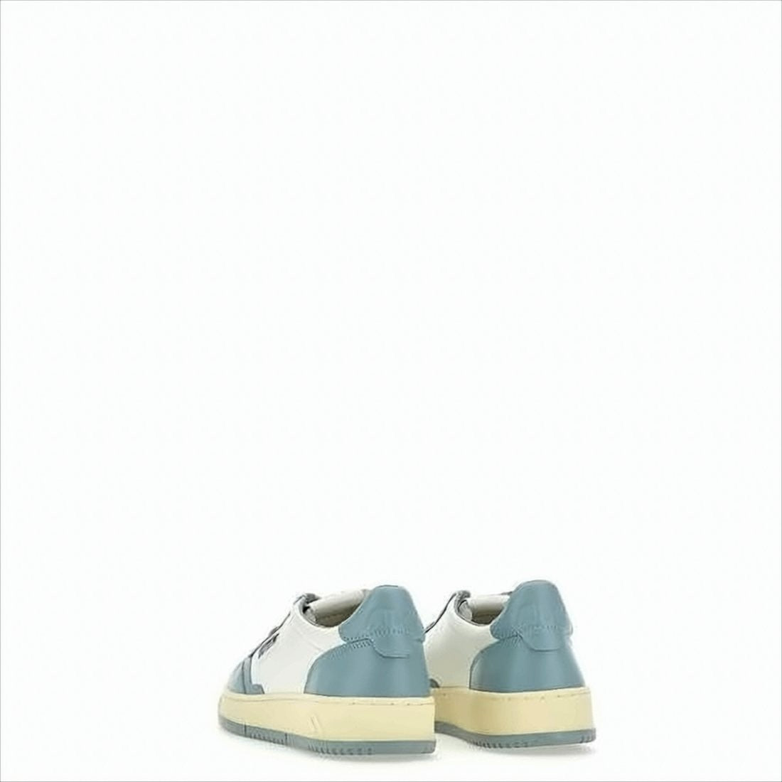 Autry Low-Top Sneakers with Smooth Leather Panels and Perforated Detailing