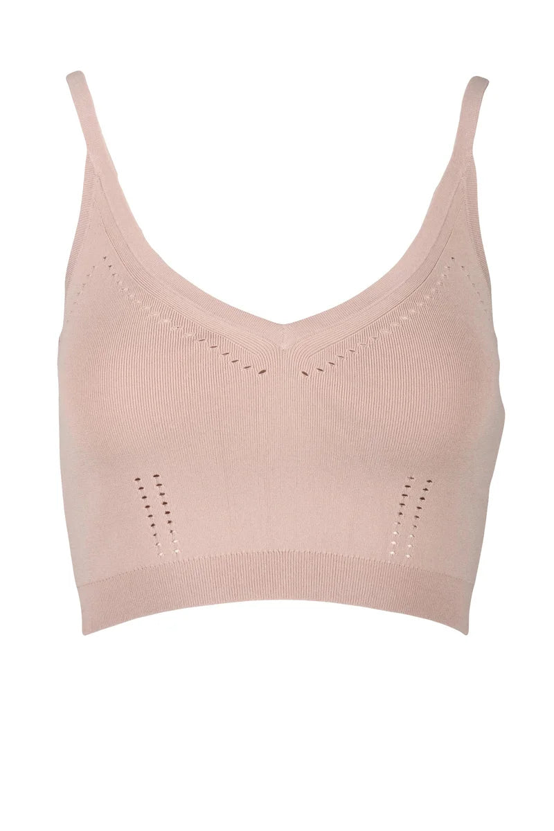 Knit Top - Powder Pink