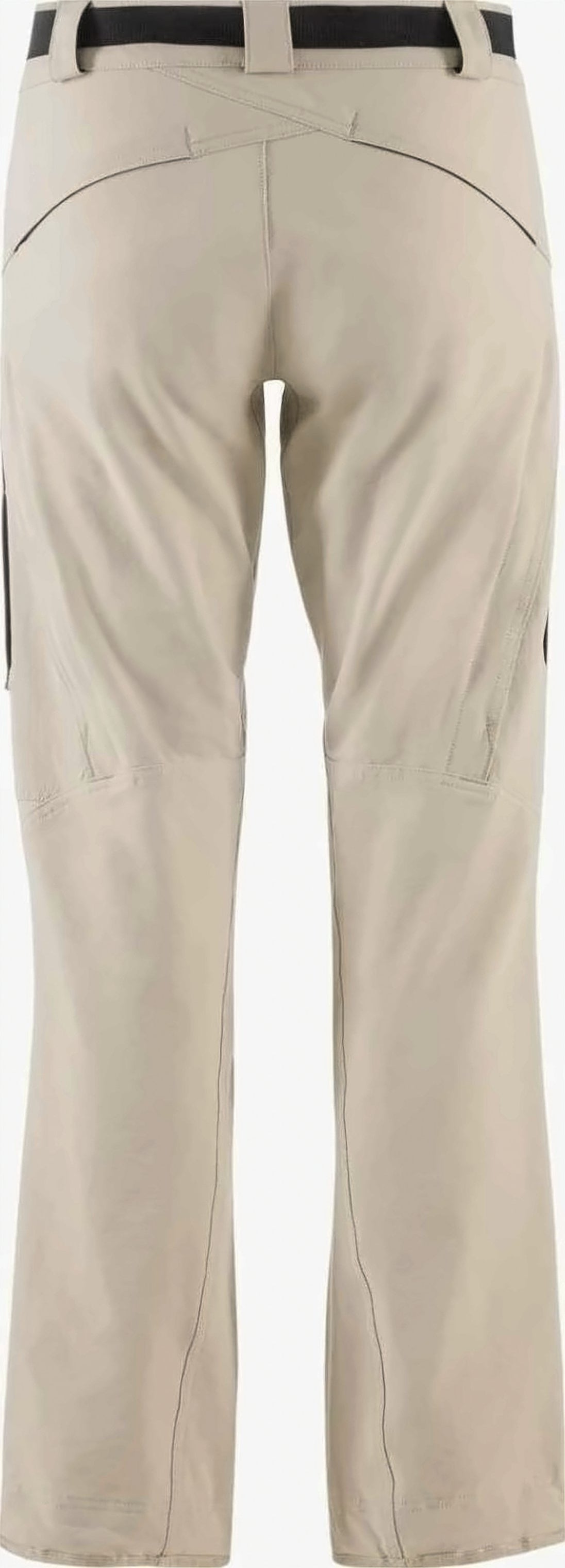 Tailored Straight Pants with Reinforced Stitching