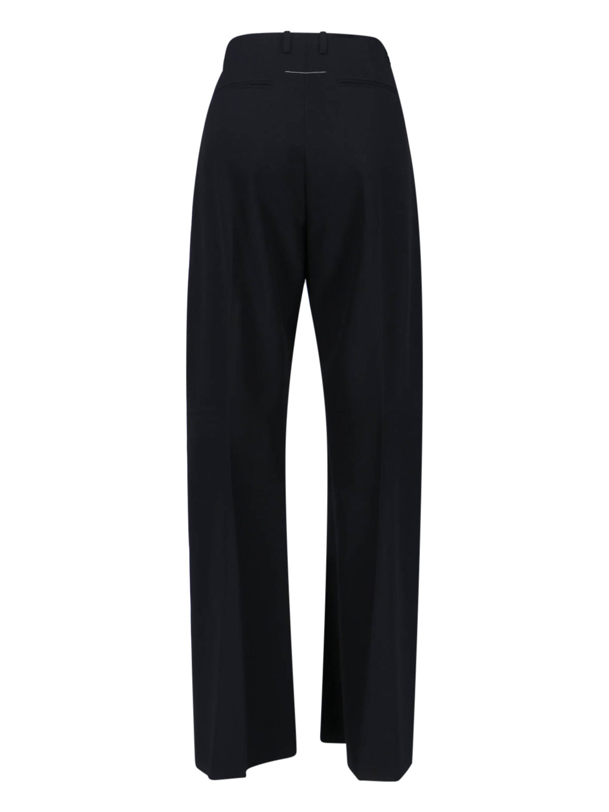 Straight-Leg Tailored Trousers – Neutral