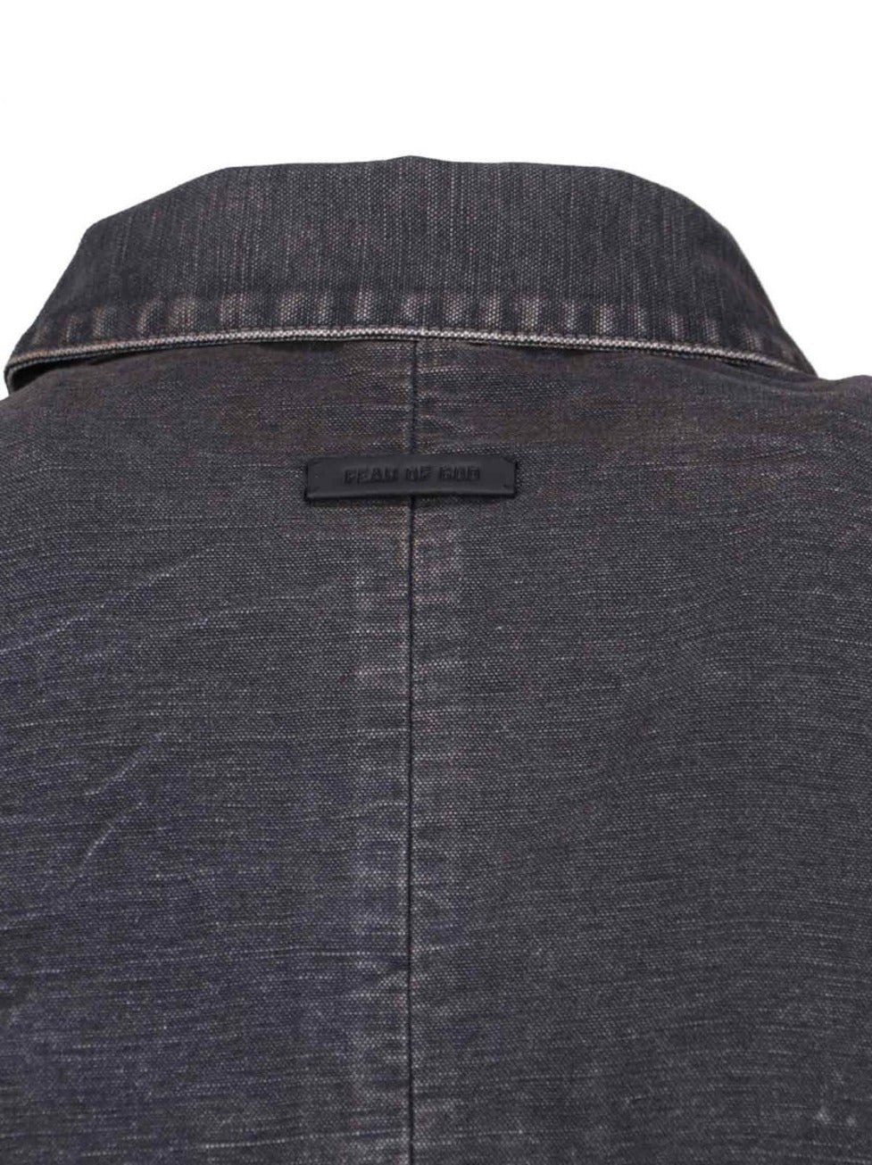 "Utility" Jacket – Black Cotton Canvas