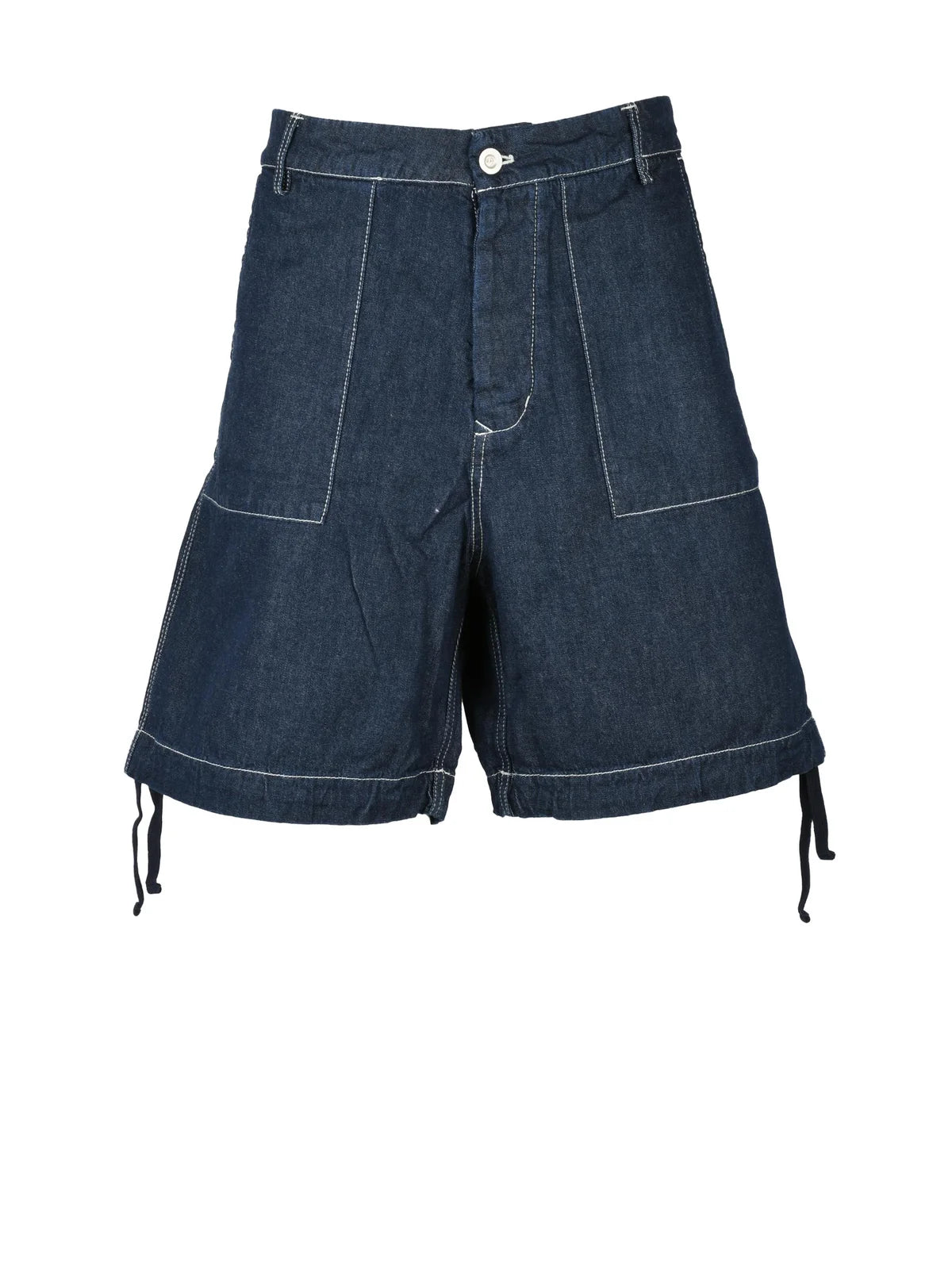 Mid-Thigh Length Cotton Shorts