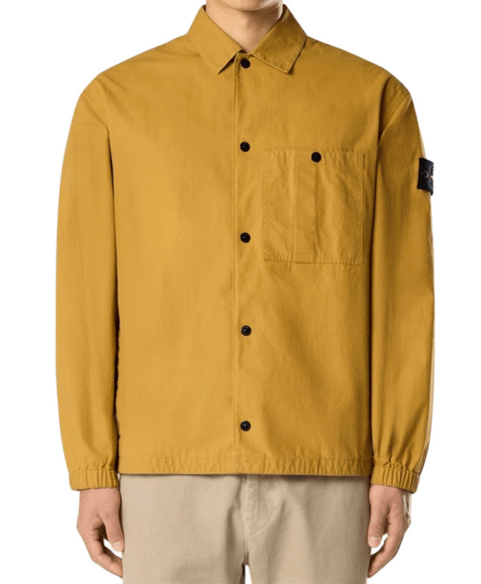 Comfort Fit Overshirt in Double-Coated Cotton Ripstop