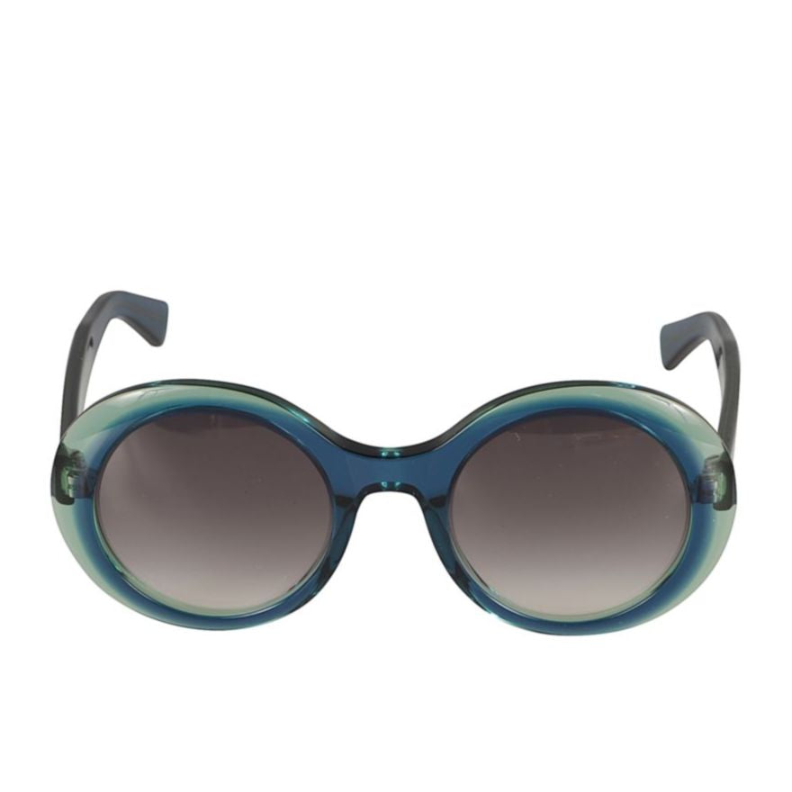 Audrey Gradient Tinted Rounded Frame Kador Sunglasses