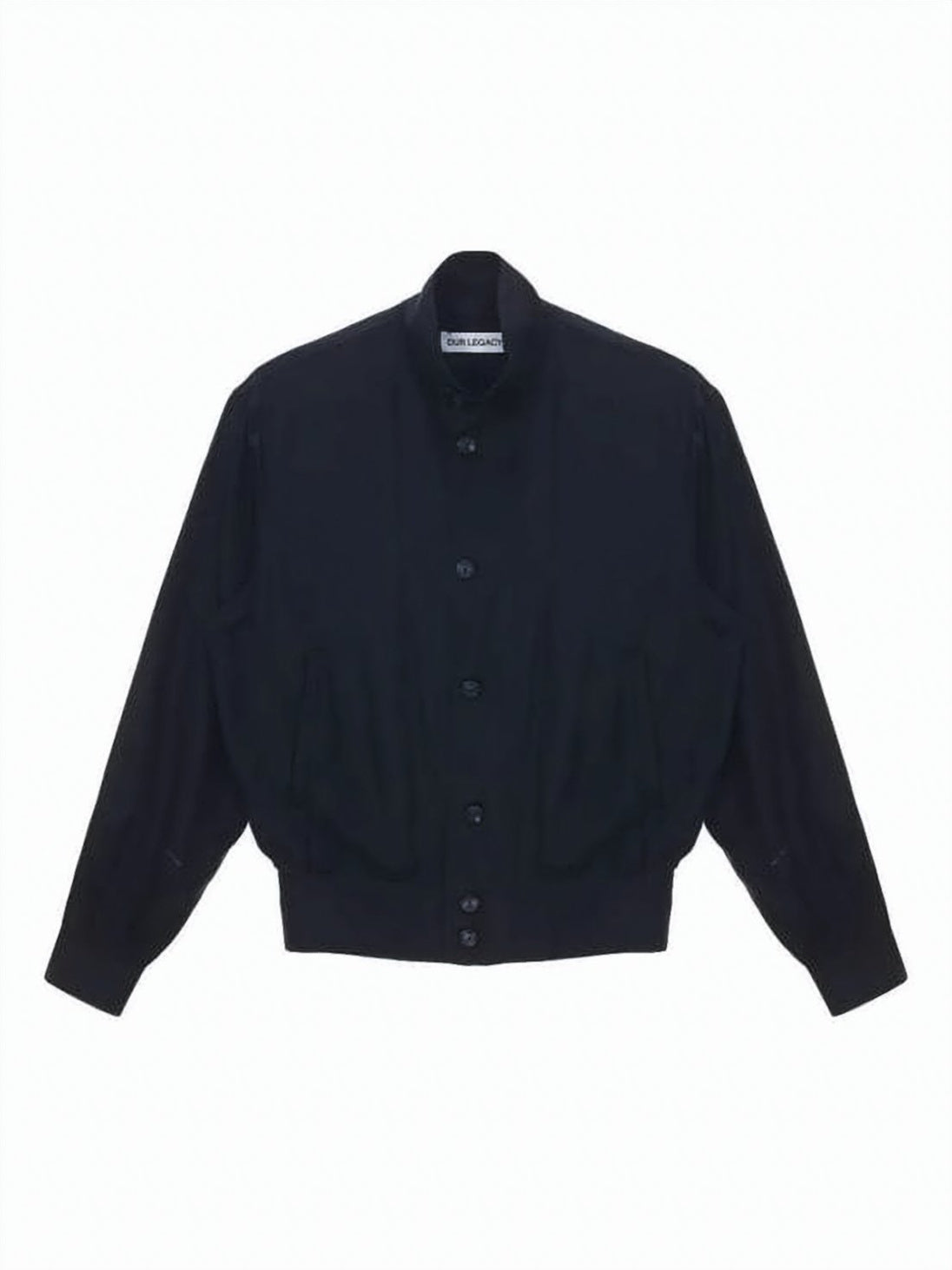 Structured Black Lyocell Jacket