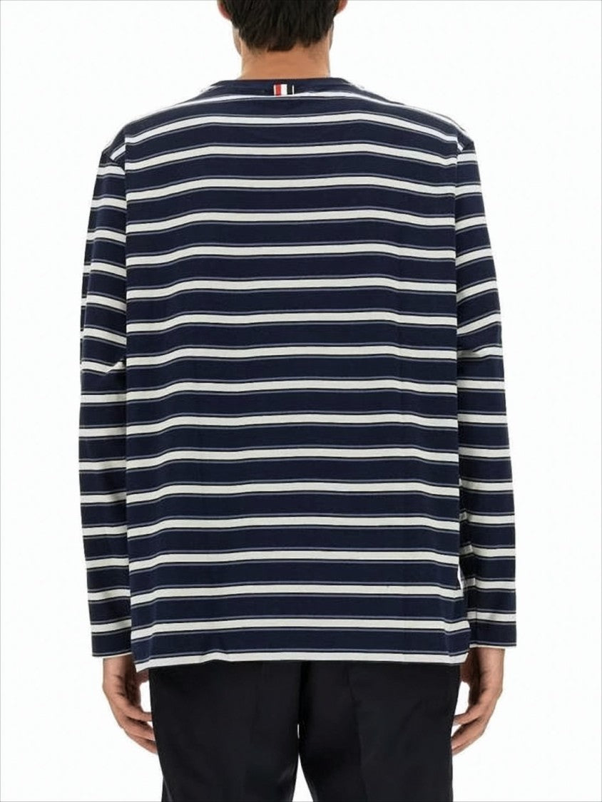 Horizontal Striped Long-Sleeve Shirt