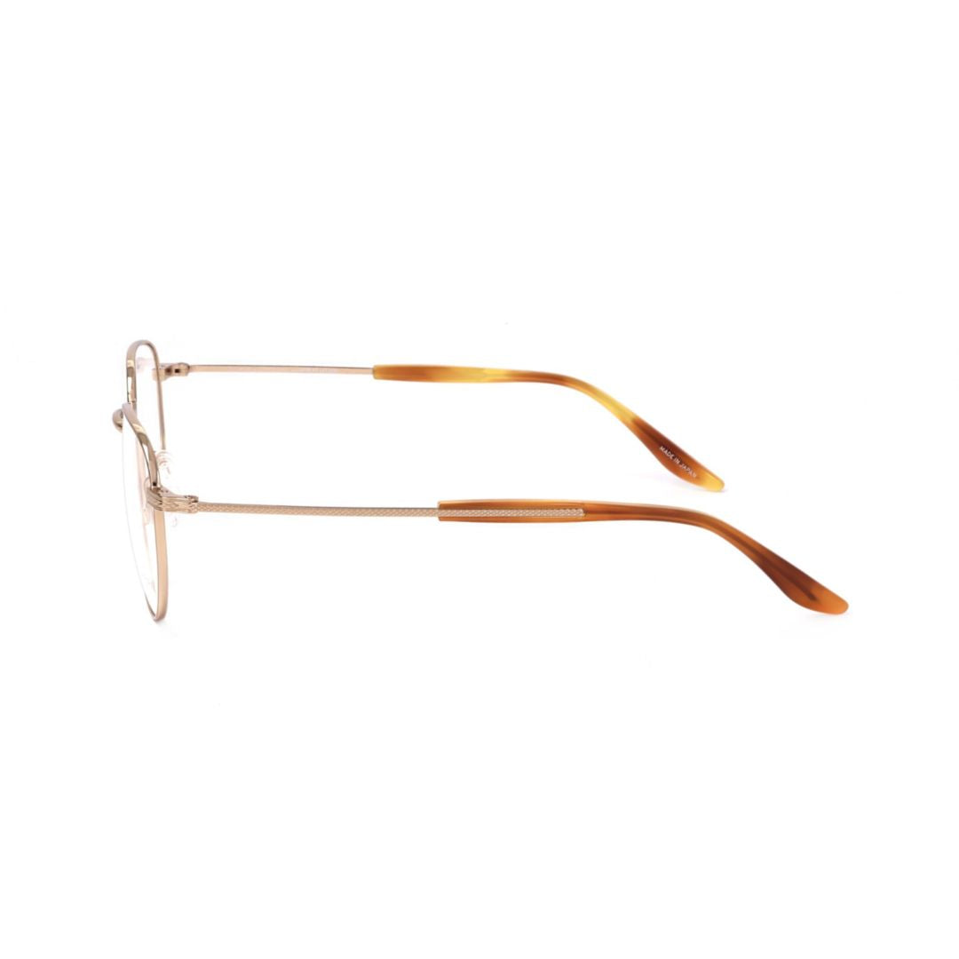 Bp5089 490ro Round Metal Frame Eyeglasses with Tortoiseshell Temple Tips