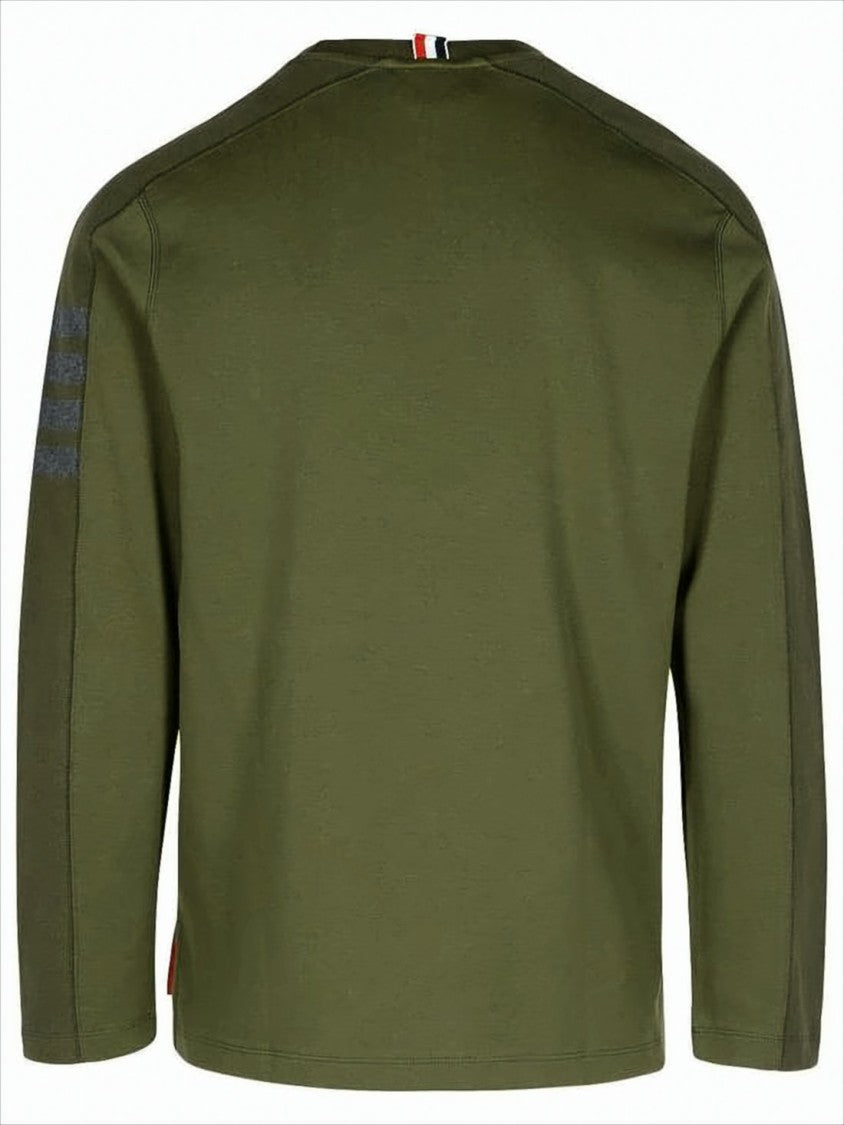Long-Sleeve Olive Green T-Shirt