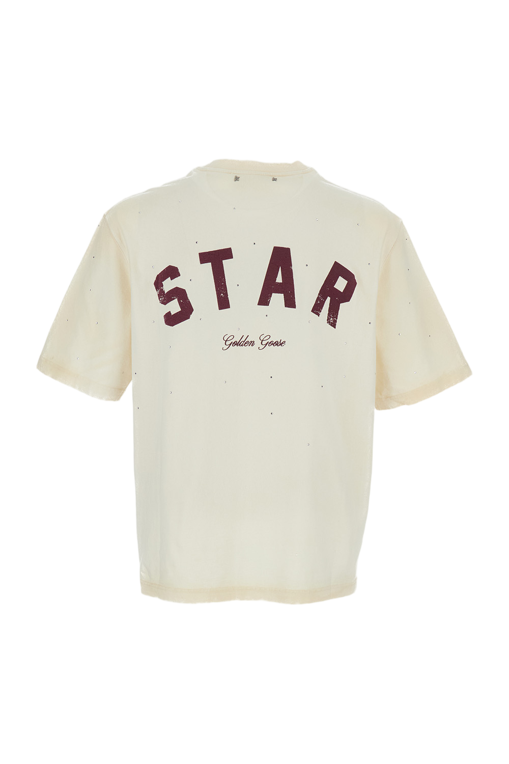 Relaxed Fit Vintage Treatment Cotton T-Shirt