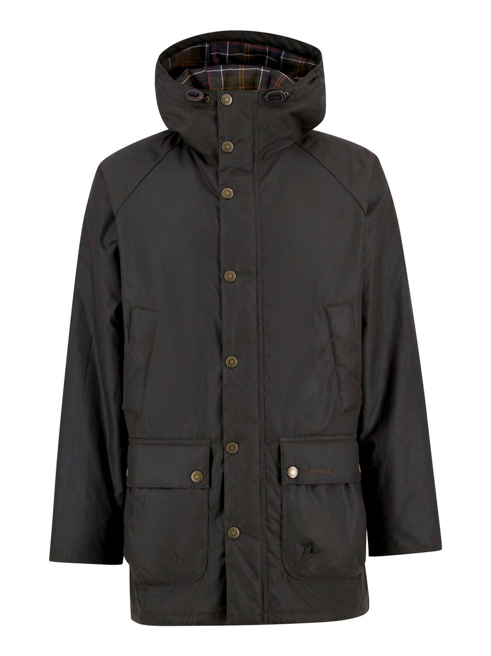 Traditional Waxed Parka With Adjustable Hood