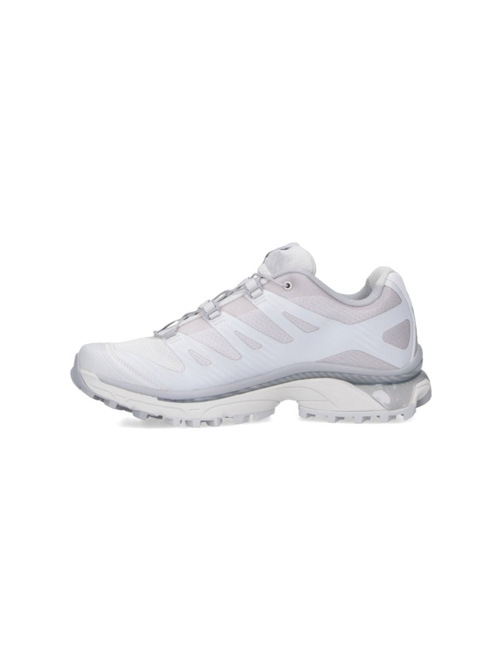 Grey Lightweight Sneakers With Quicklace™ System And Rugged Outsole
