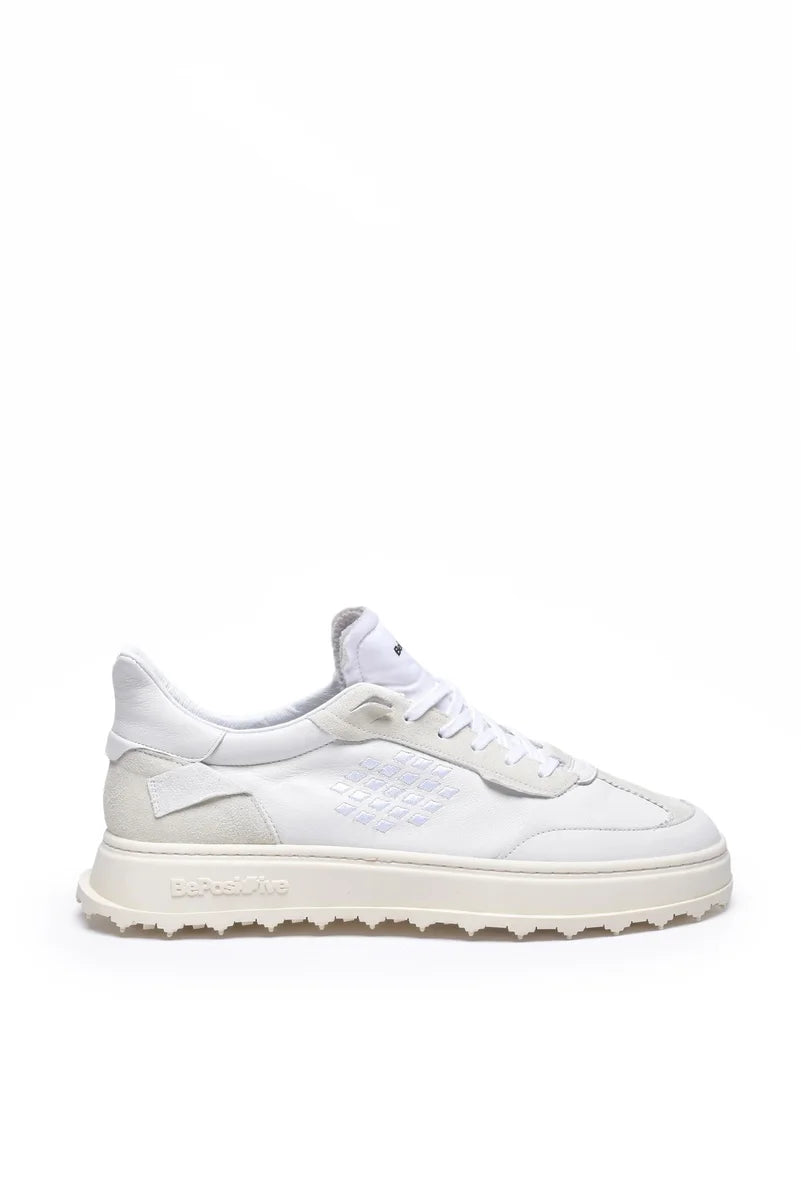 Sneakers Leather Polyurethane - White