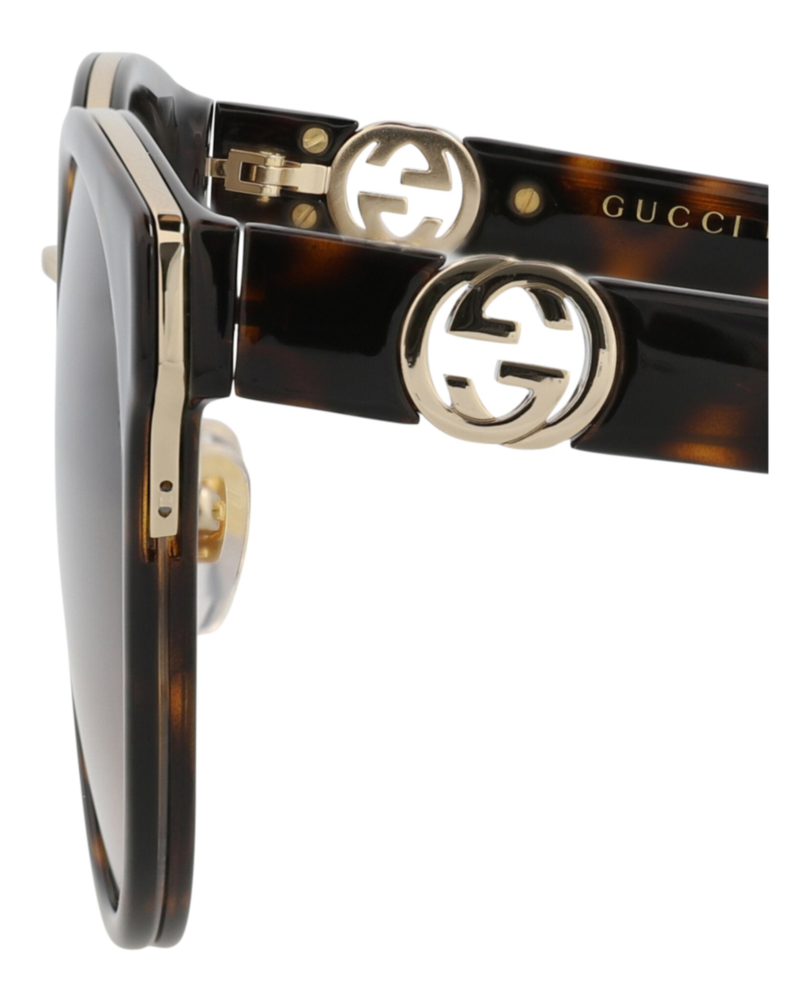 Round-Frame Injection Sunglasses