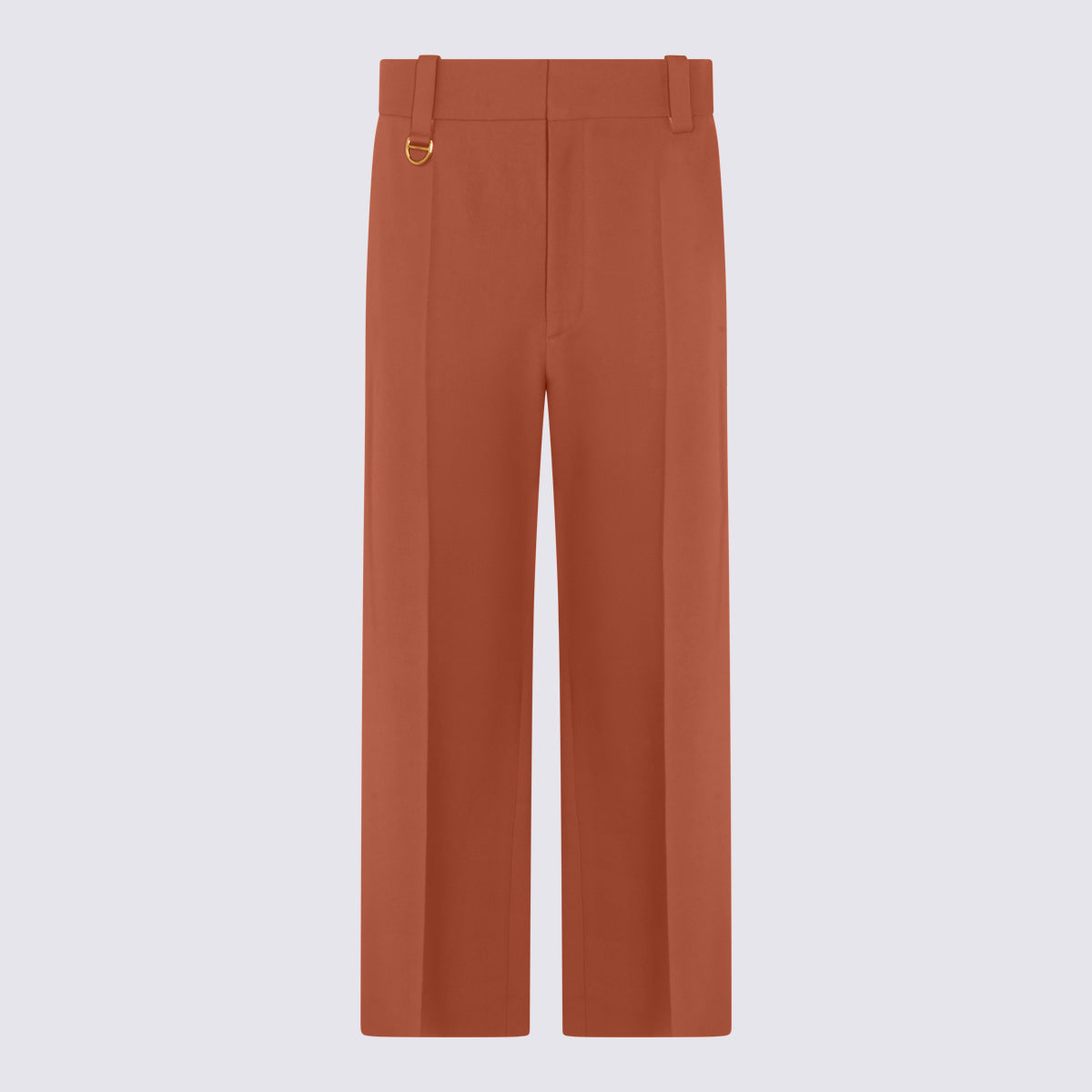 High-Waisted Wide-Leg Trousers