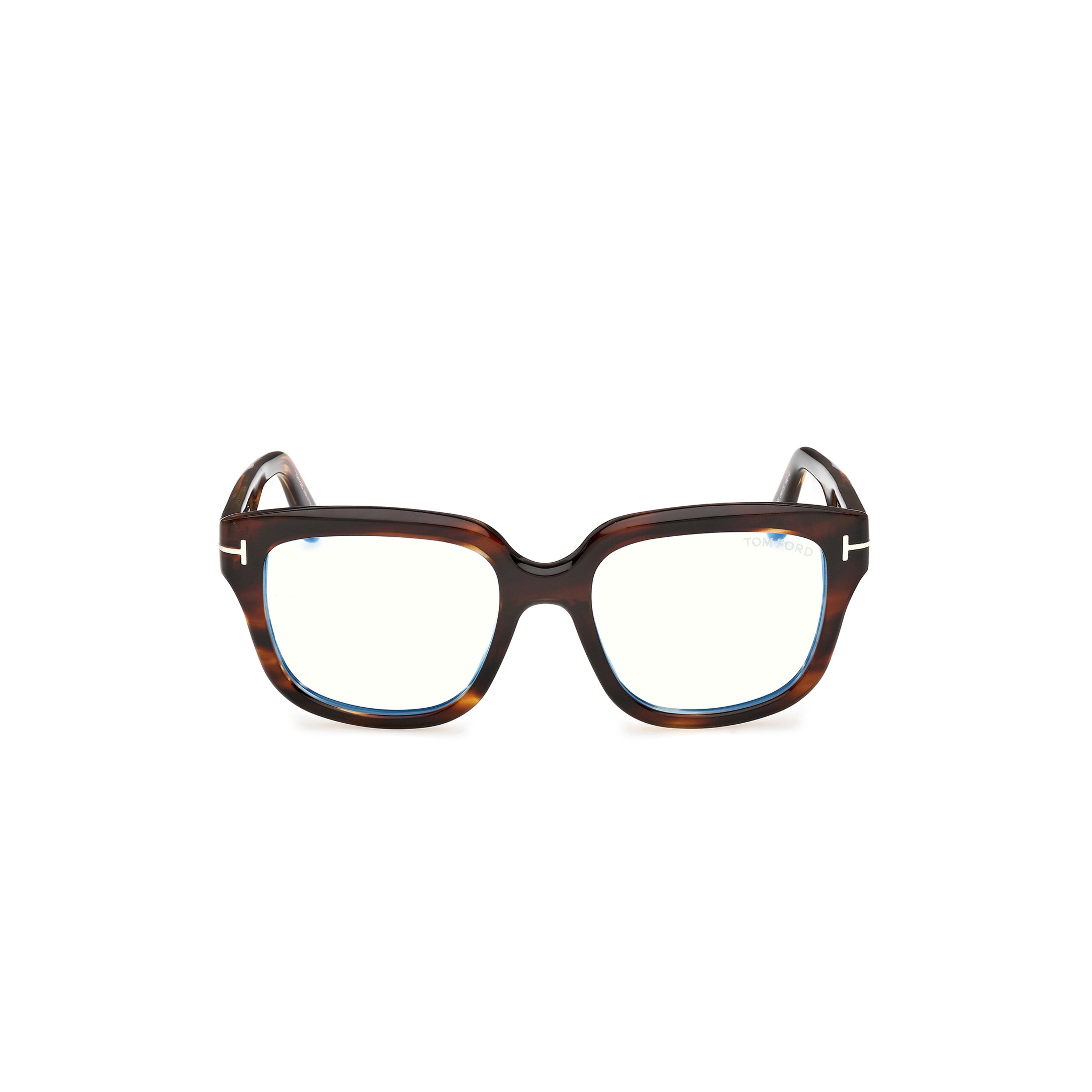 Ft6094-B Oversized Square Tortoiseshell Acetate Eyeglasses