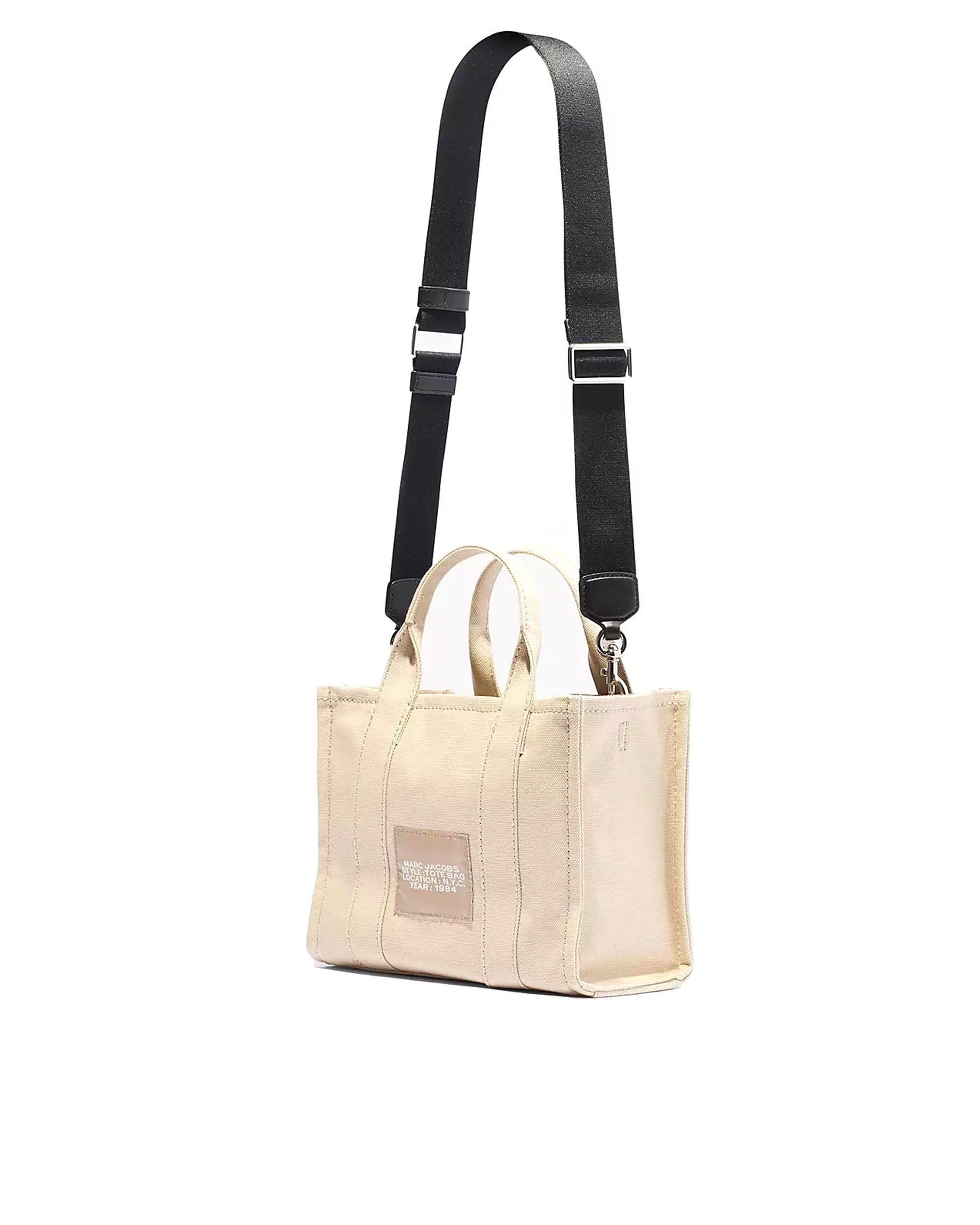 Beige The Canvas Small Tote Bag