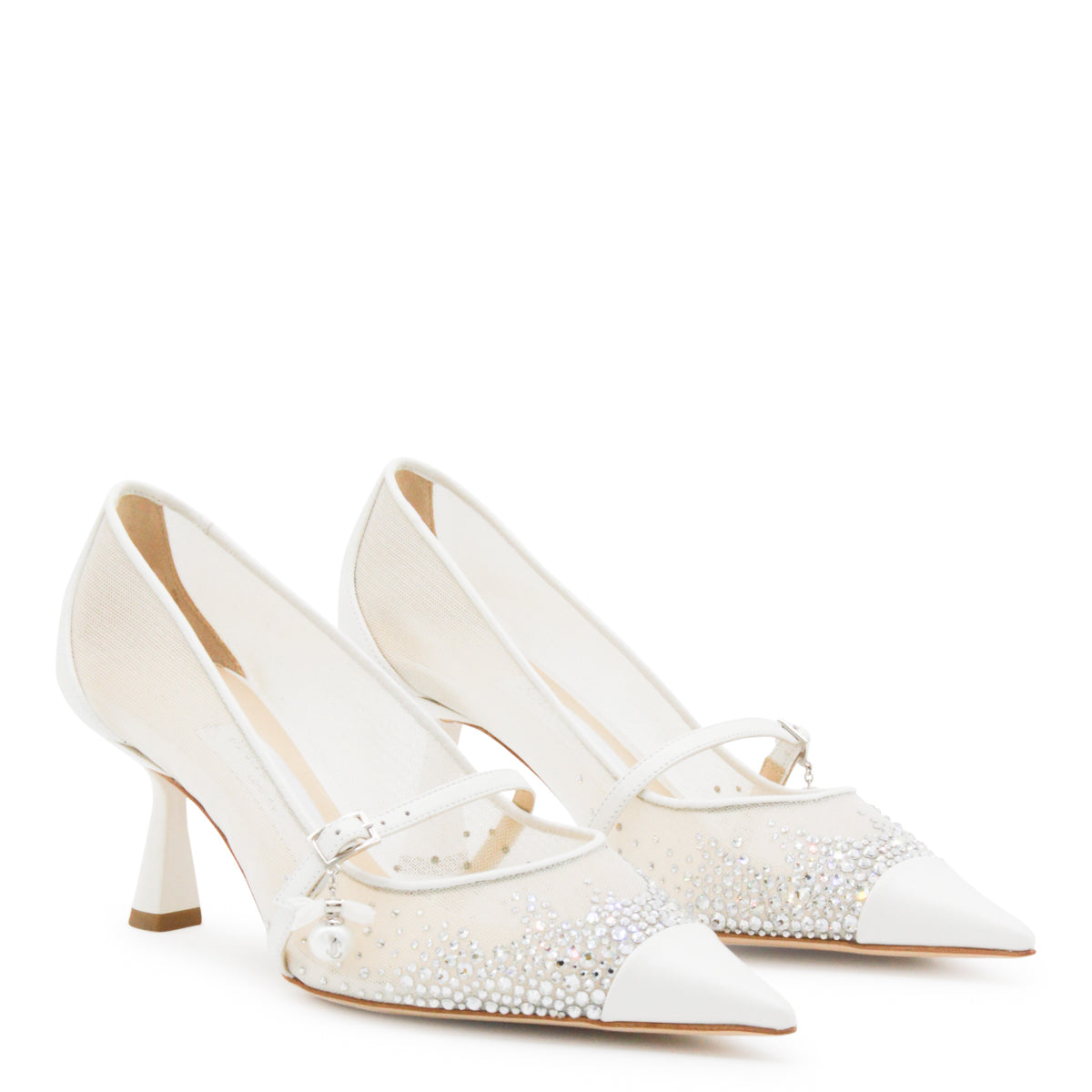 White Aren Pumps
