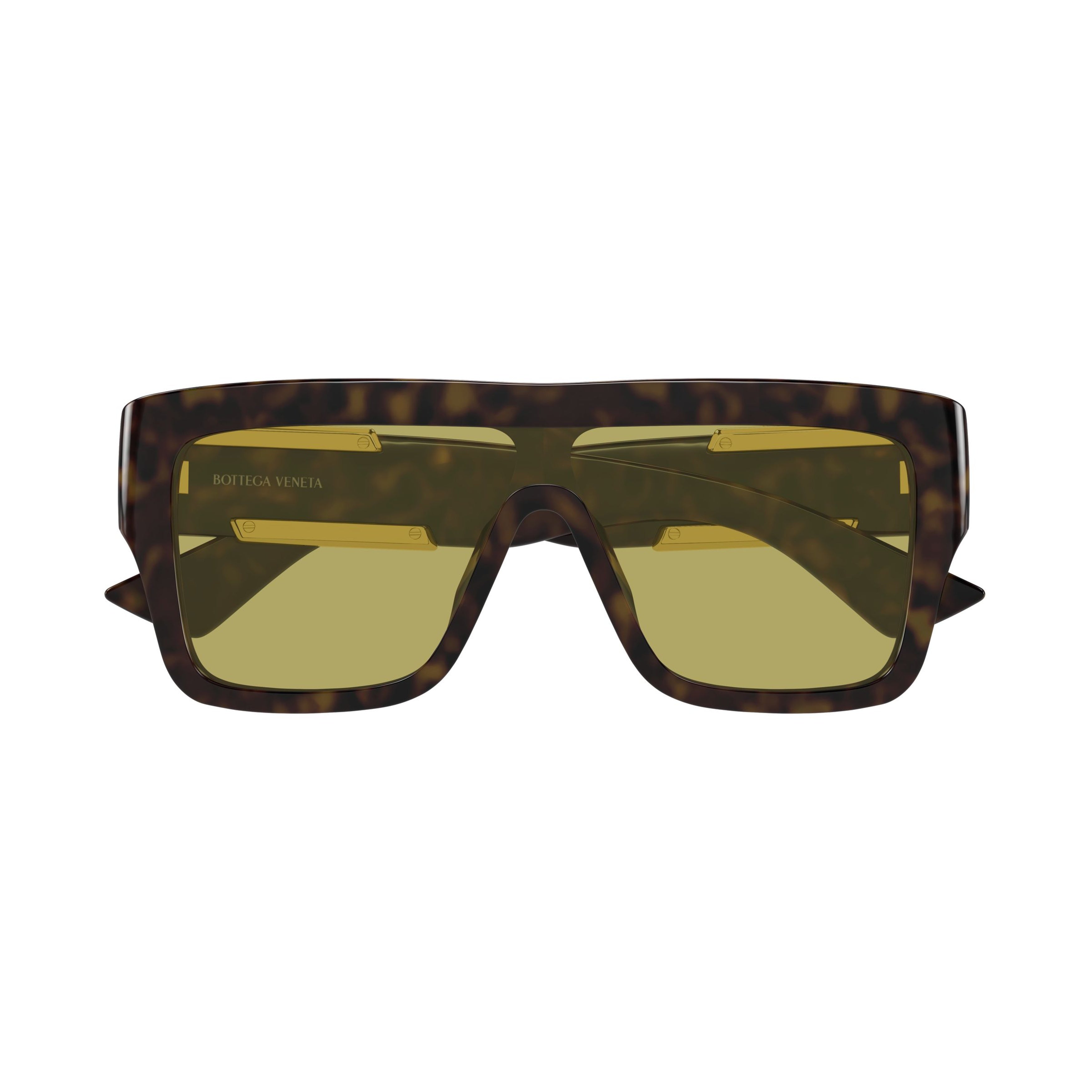 Bv1451s Bold Rectangular Tortoiseshell Sunglasses